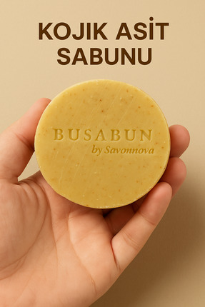 BUSABUN Kojik Asit Sabunu Doğal ve Katkısız Sabun 100 GR