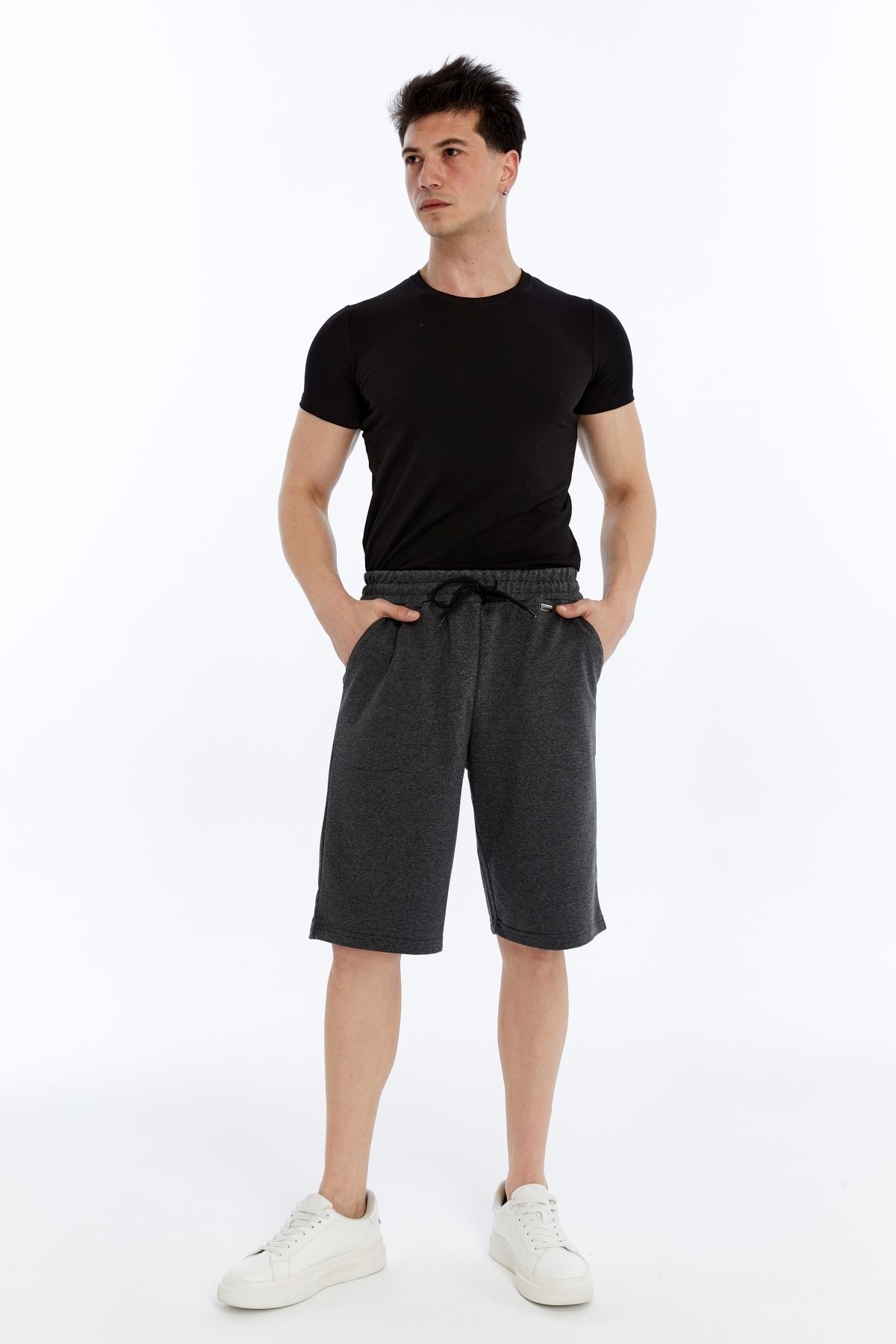 AXXEL-Men's Anthracite Bermuda-B490 3