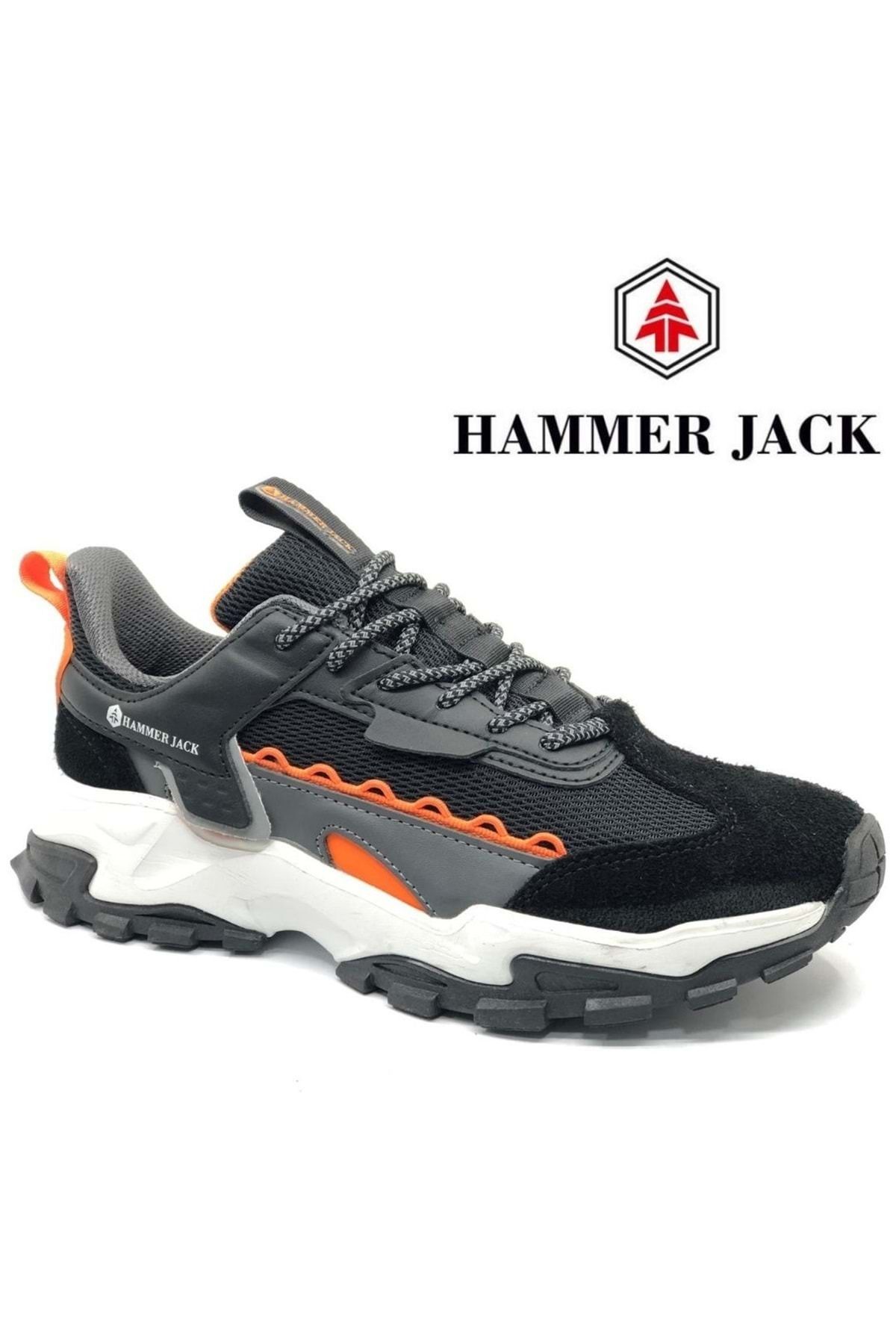 Hammer Jack 101-24825-m Lıster Sneaker Erkek Spor Ayakkabı Siyah