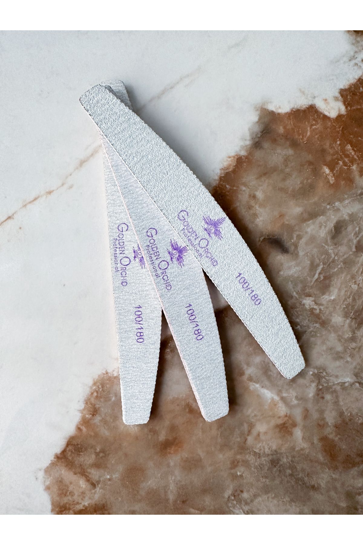 Nera Classy-3 Pieces Professional Paper Rasp, Double Sided, Easy to Apply Rasp for Manicure and Pedicure 1