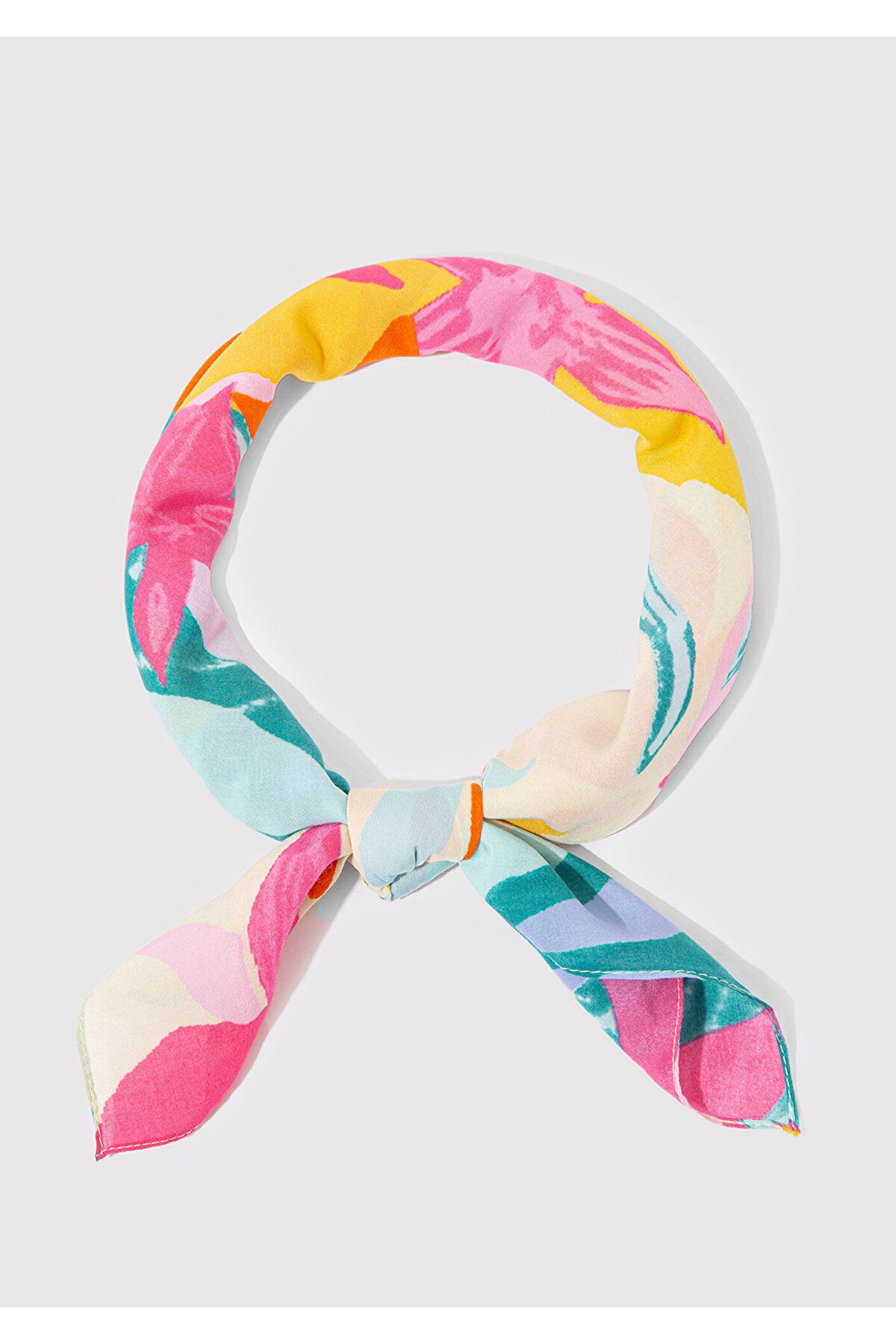 Mavi-Bedrucktes rosa Bandana 1912241 -81427 3