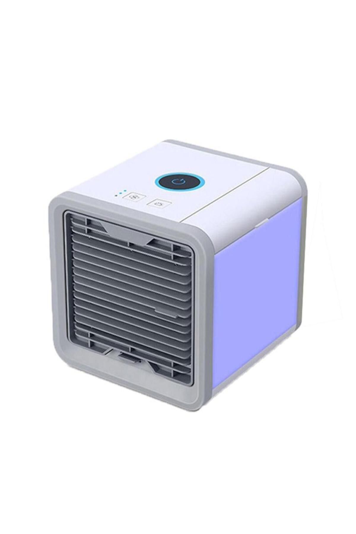 DAR-Aparat de aer conditionat cu umidificator si conexiune USB, cu lumina LED de ambient 1