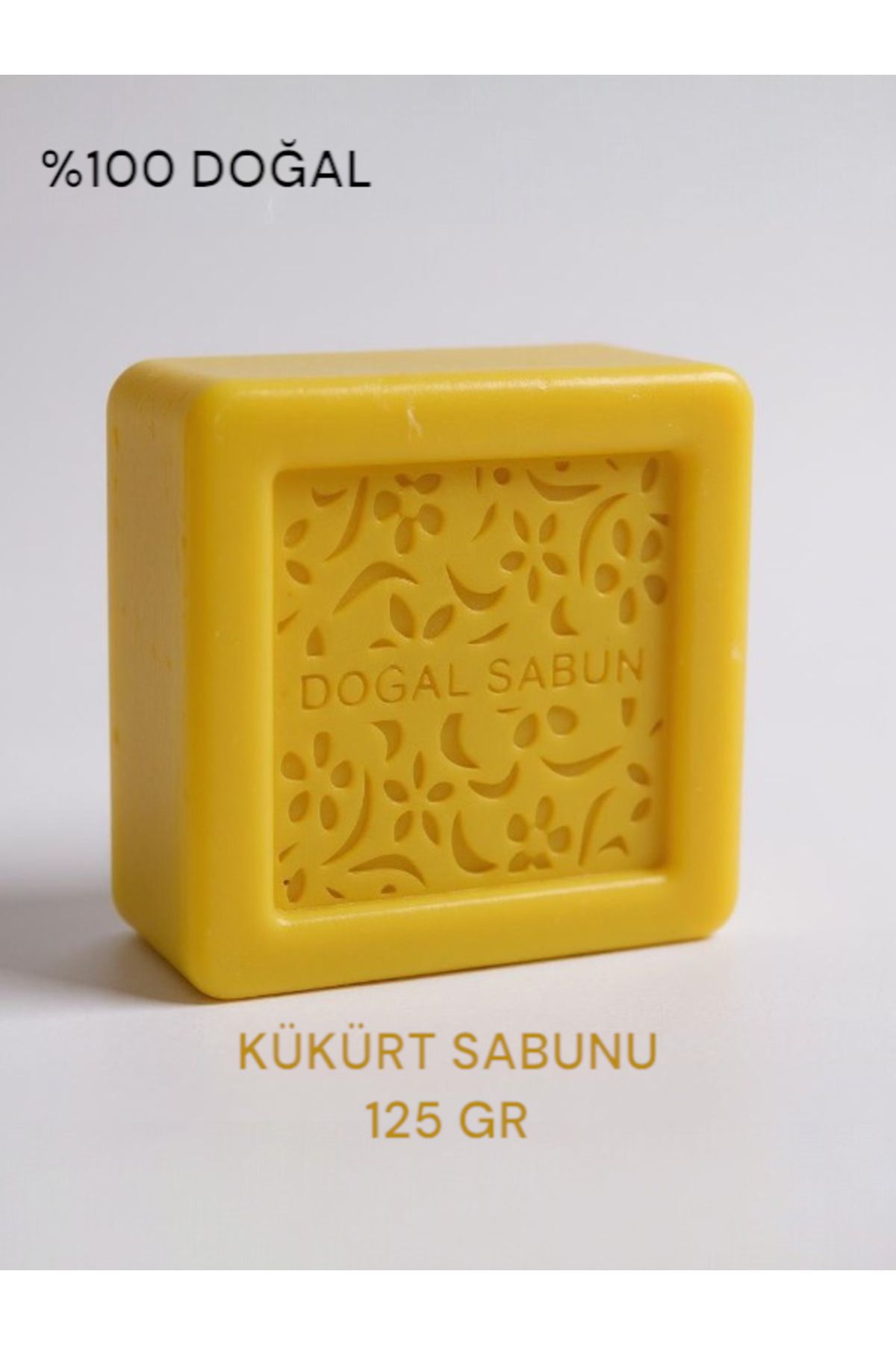 ANTEPLİHANI Doğal Kükürt Sabunu 125 gr – Derinlemesine Temizlik ve Ferahlatıcı Bakım