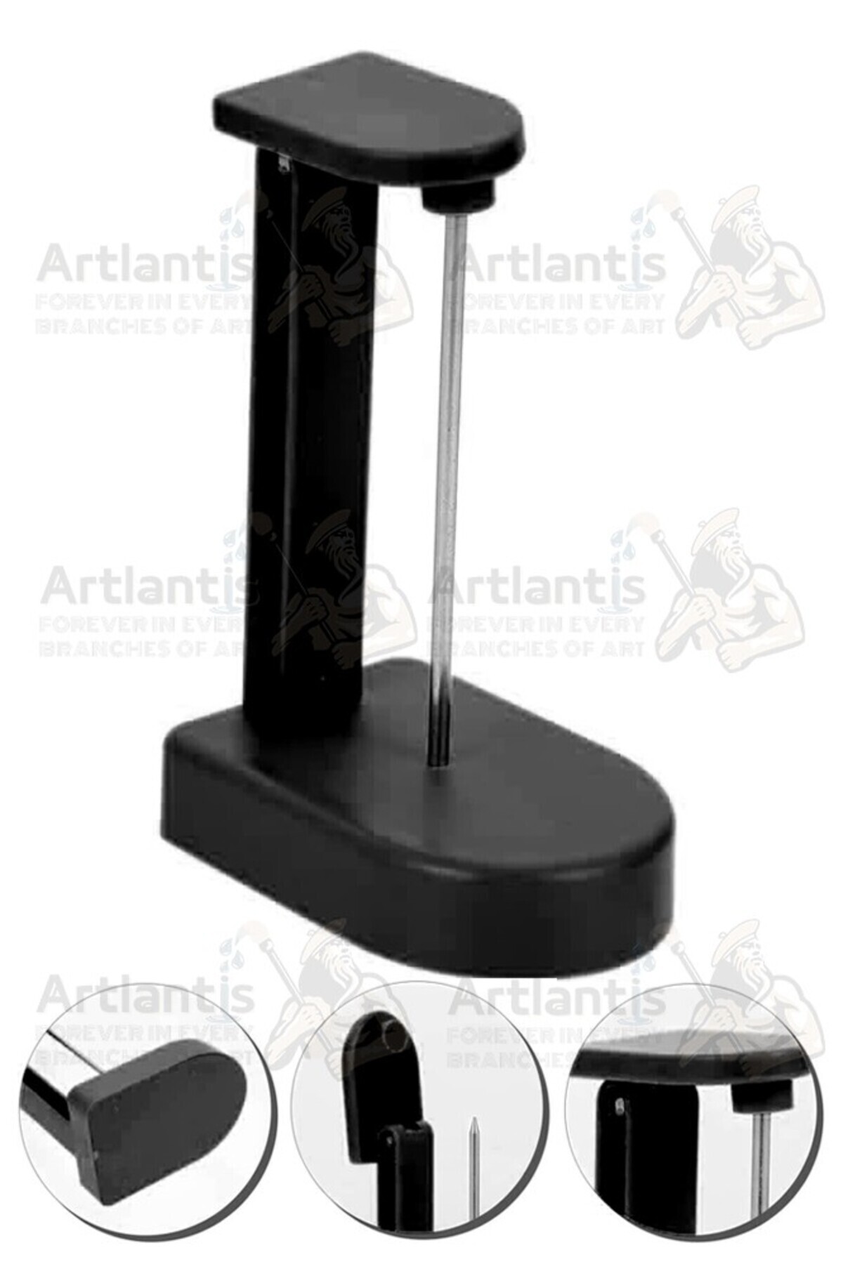 Artlantis Not Kağıdı Tutacağı 1 Adet Piknot Paslanmaz İğneli Slip Pos Kağıdı Kasa Fişi Tutucu Sivri Uçlu Çivi