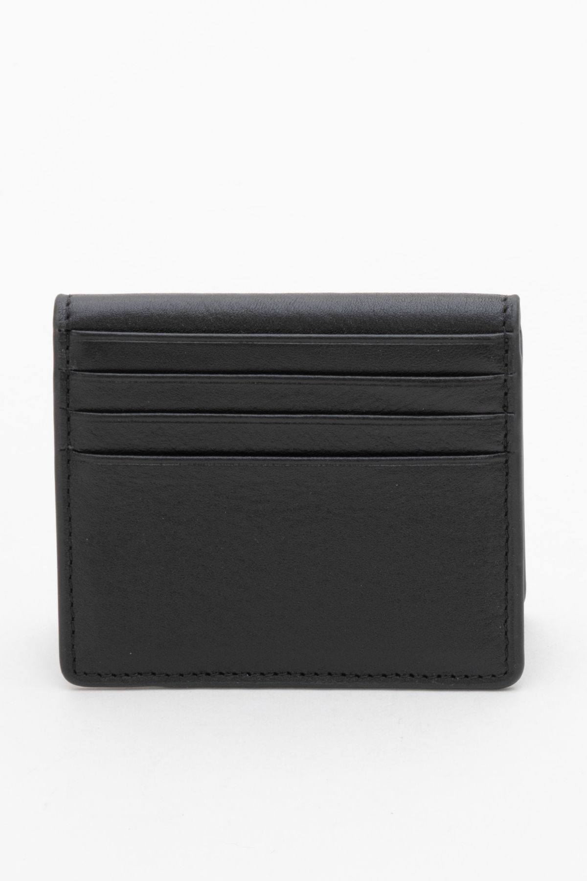 Grande-Gd 762 Real Leather Card Holder Black 2