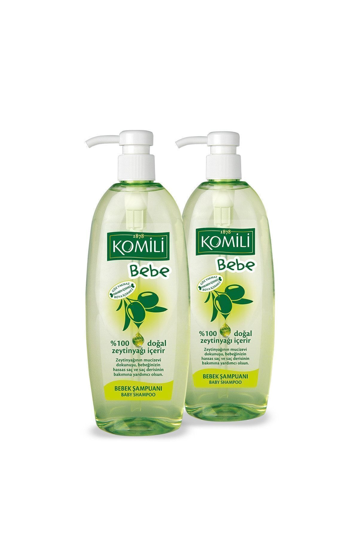 Komili Bebe Komili Göz Yakmayan Bebek Şampuanı 2'li Set - 2 X 750 ML fotoğrafı 2 (önizleme)