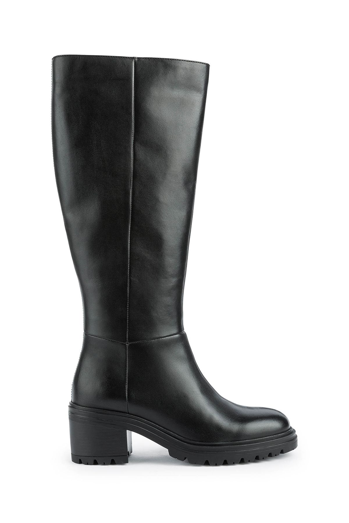 چکمه مشکی زنانه BOOT چرمی دیمیانا سیاه اورجینال Geox