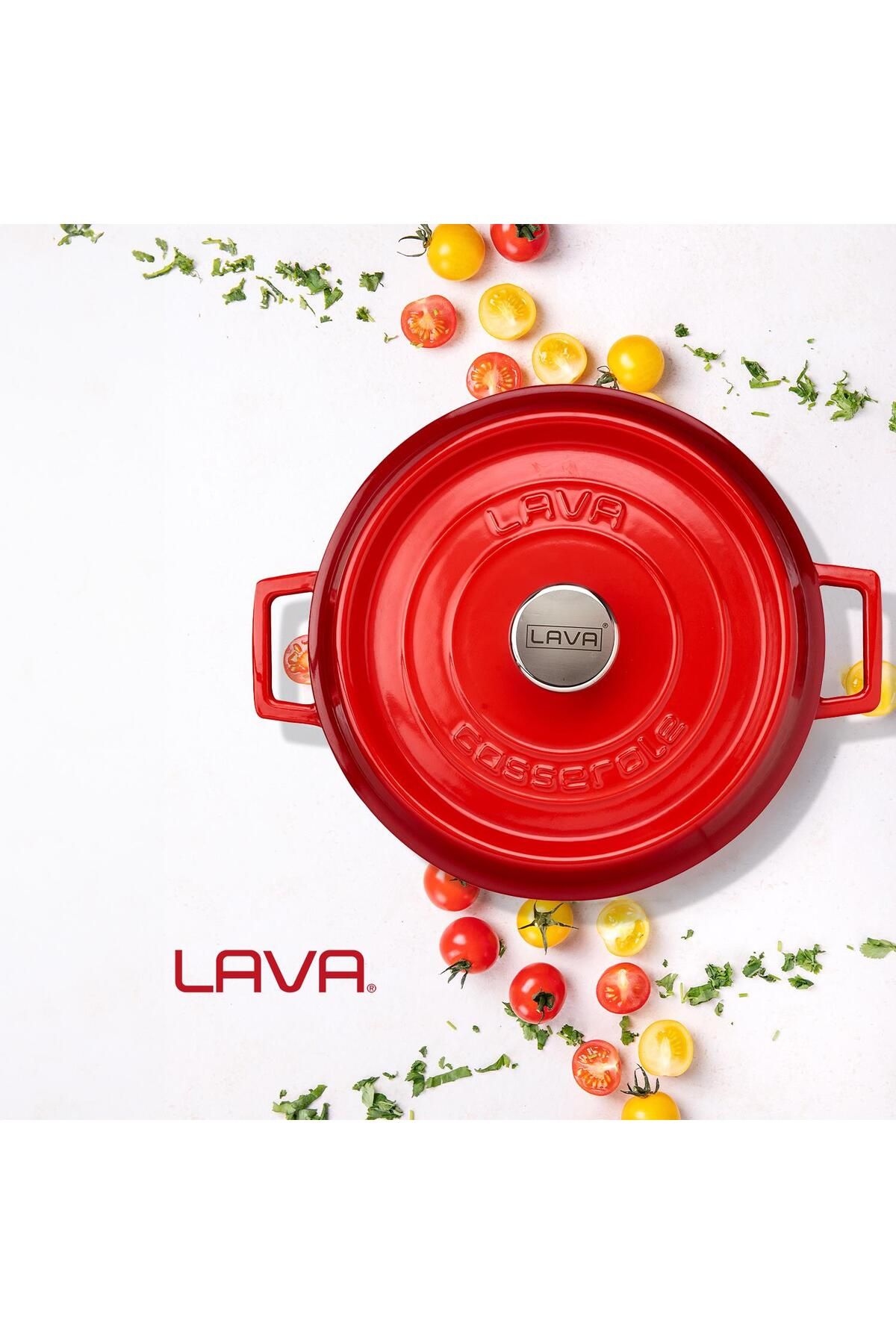 Lava-Trendy Cast Iron Spring Pot - Multi-Purpose, Diameter(Ø)28cm 7