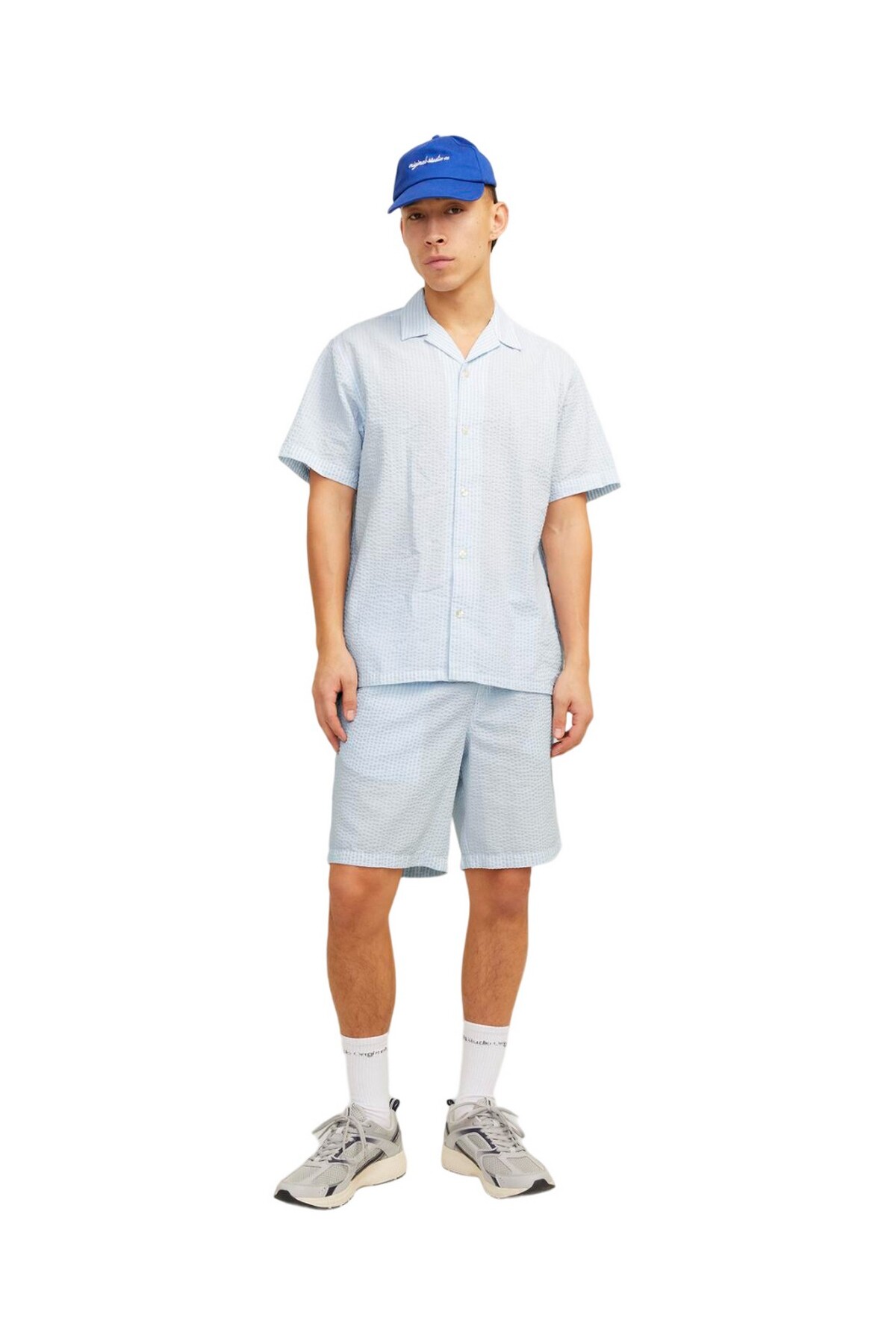 پیراهن مردانه راسته آستین کوتاه | جک اند جونز Jack & Jones 12256772 - تصویر 2