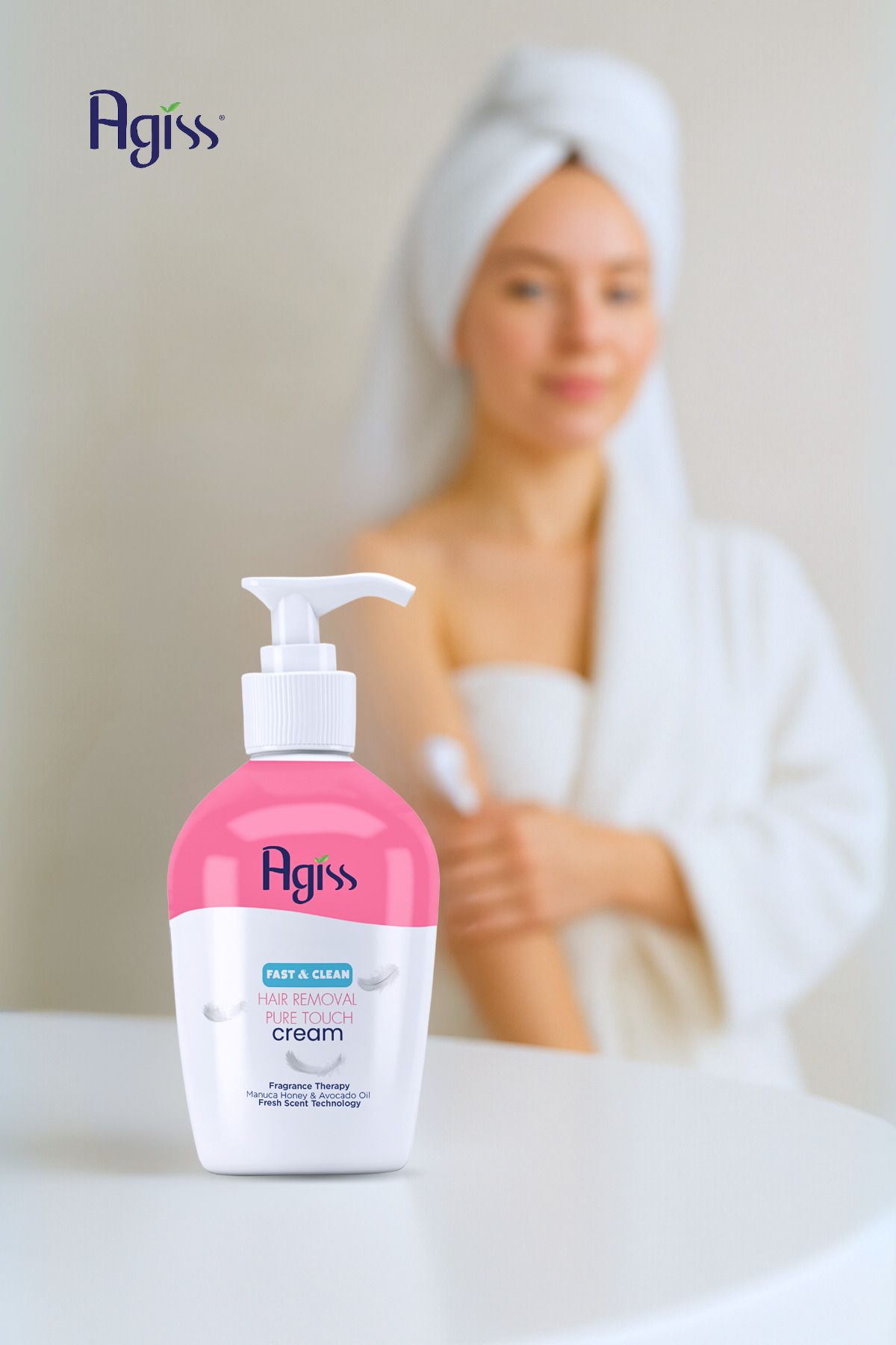 AGISS-PUMPED Hair Removal Cream - 250 ml 4