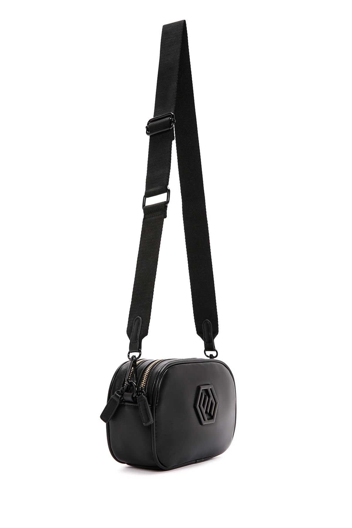 Derimod-Women's Black Long Strap Crossbody Bag 25Sbd 242518 6