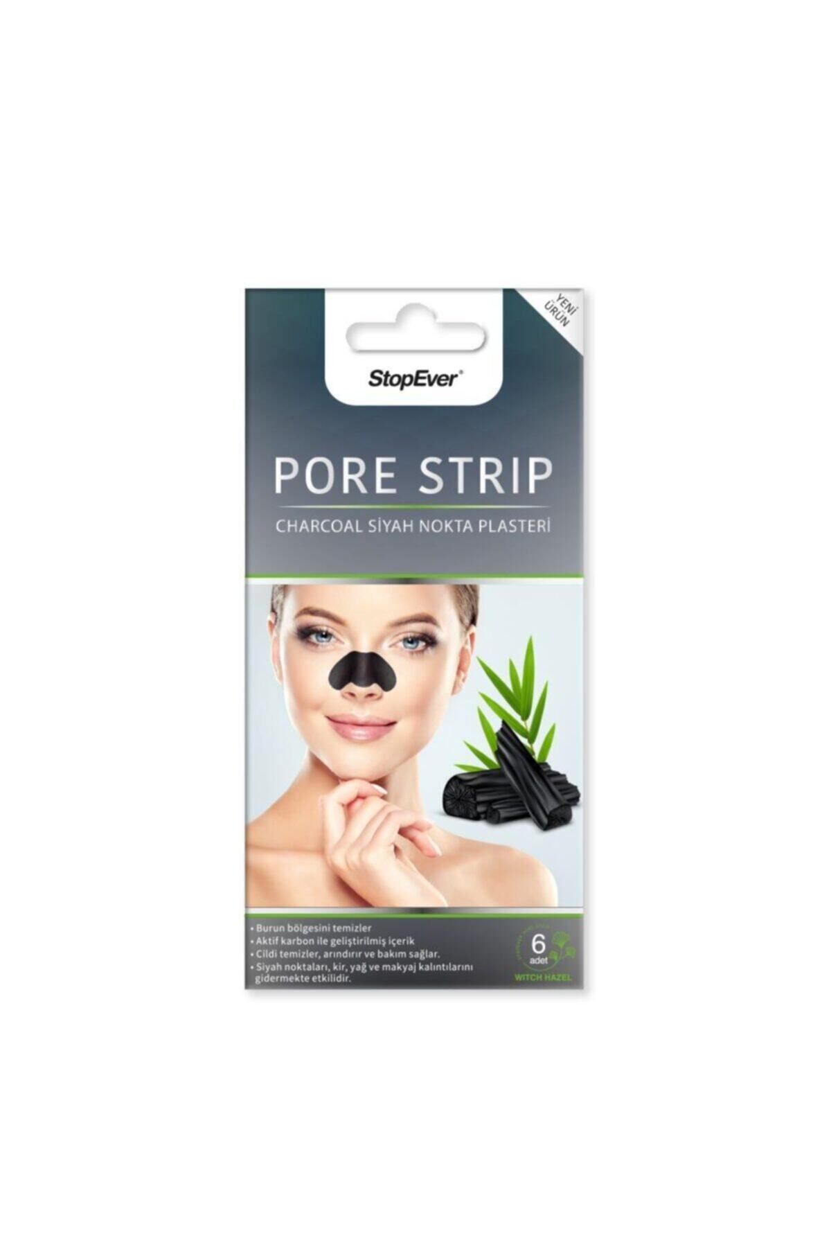 Pore Strip Siyah Nokta Bandı – Charcoal | Aktif Karbon Içerikli | 6 Adet - 2