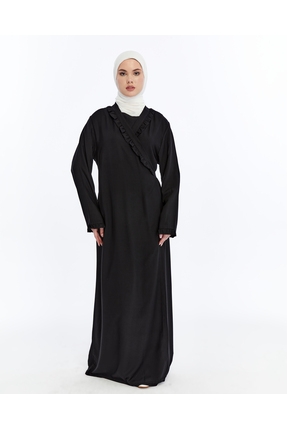 me like home Me-Like Home Siyah Namaz Elbisesi