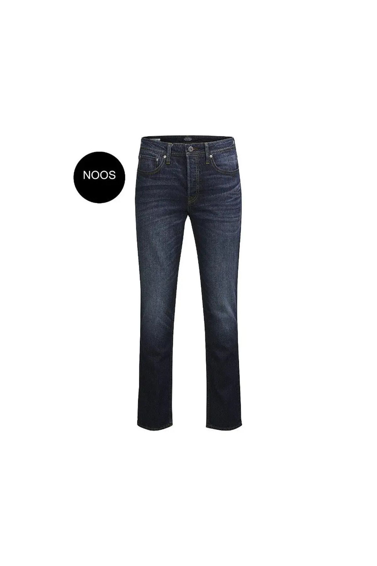 شلوار جین آبی مردانه Jack Jones 12127242 TIM Slim Fit سرمه ای Jack & Jones