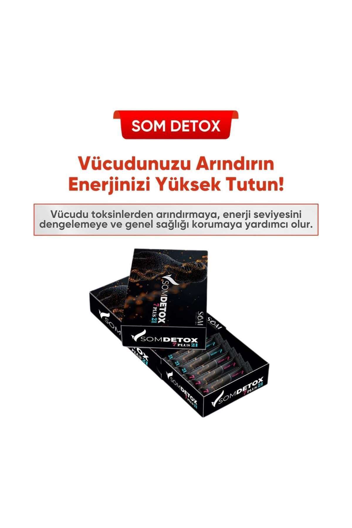 som ınternatıonal Som Detox 7+21 Günlük Bitkisel Destek | Karaciğer ve Sindirim Sistemi İçin Arındırıcı Takviye