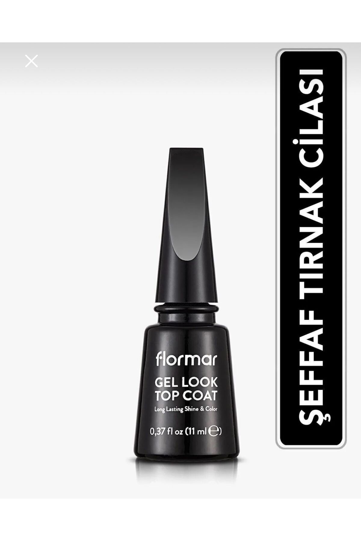Flormar Jel Görünüm Veren Son Kat Tırnak Cilası - Gel Look Top Coat 000 - 8682536059275