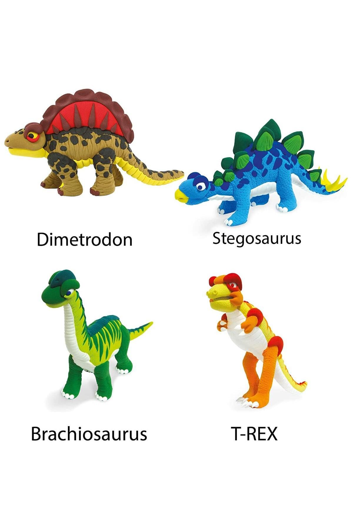 Jumping Clay-T-rex Dough Set - Modeling Your Own Toy 4