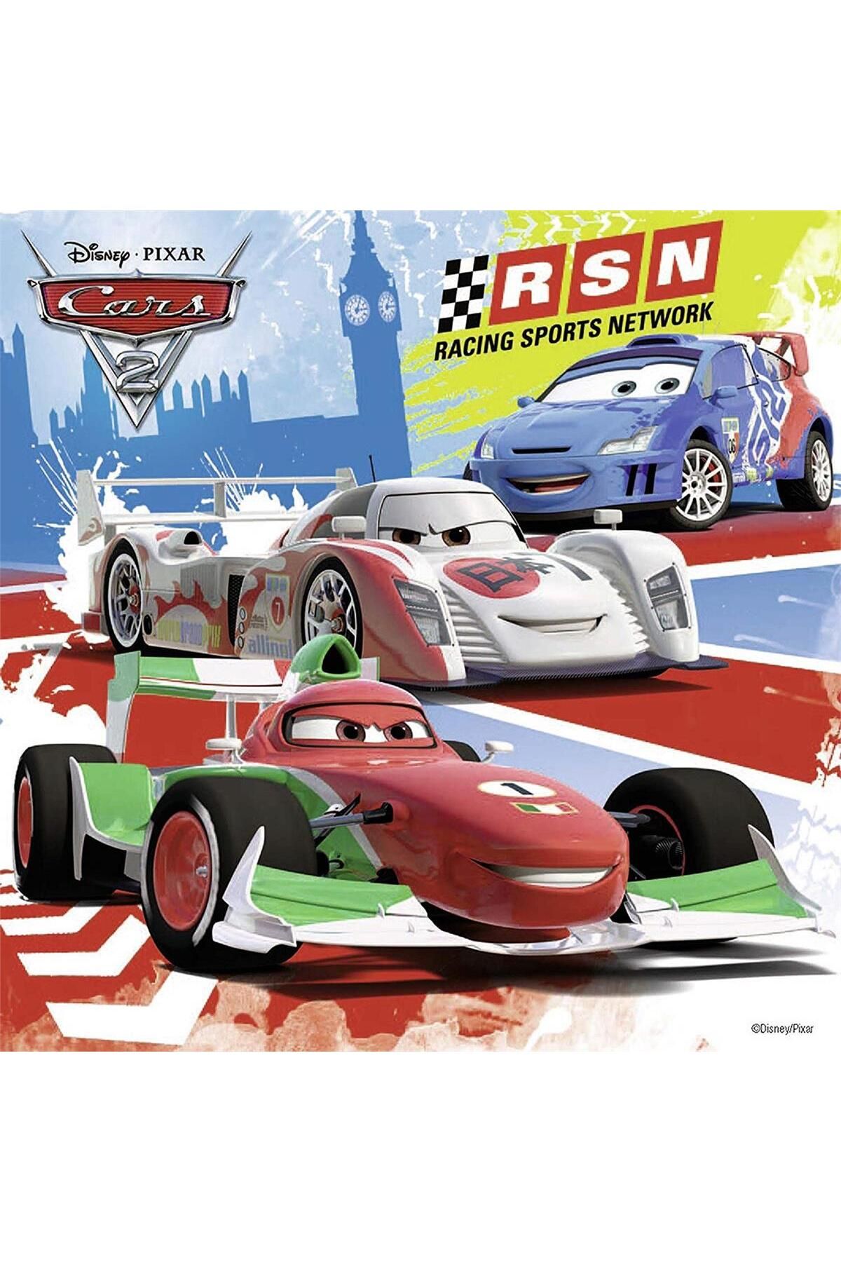RAVENSBURGER-3 Pieces 49 Piece Puzzle Disney Cars 5 Years Old and Above Children's Puzzle Series 2