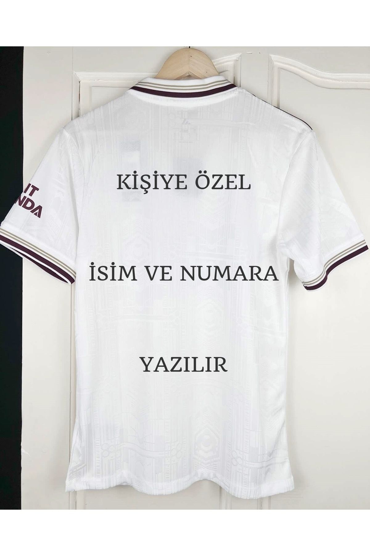 Lion Spor A'rsenal 2025-26 Yeni Sezon Kişiye Özel İsimli Yakalı Deplasman Forması