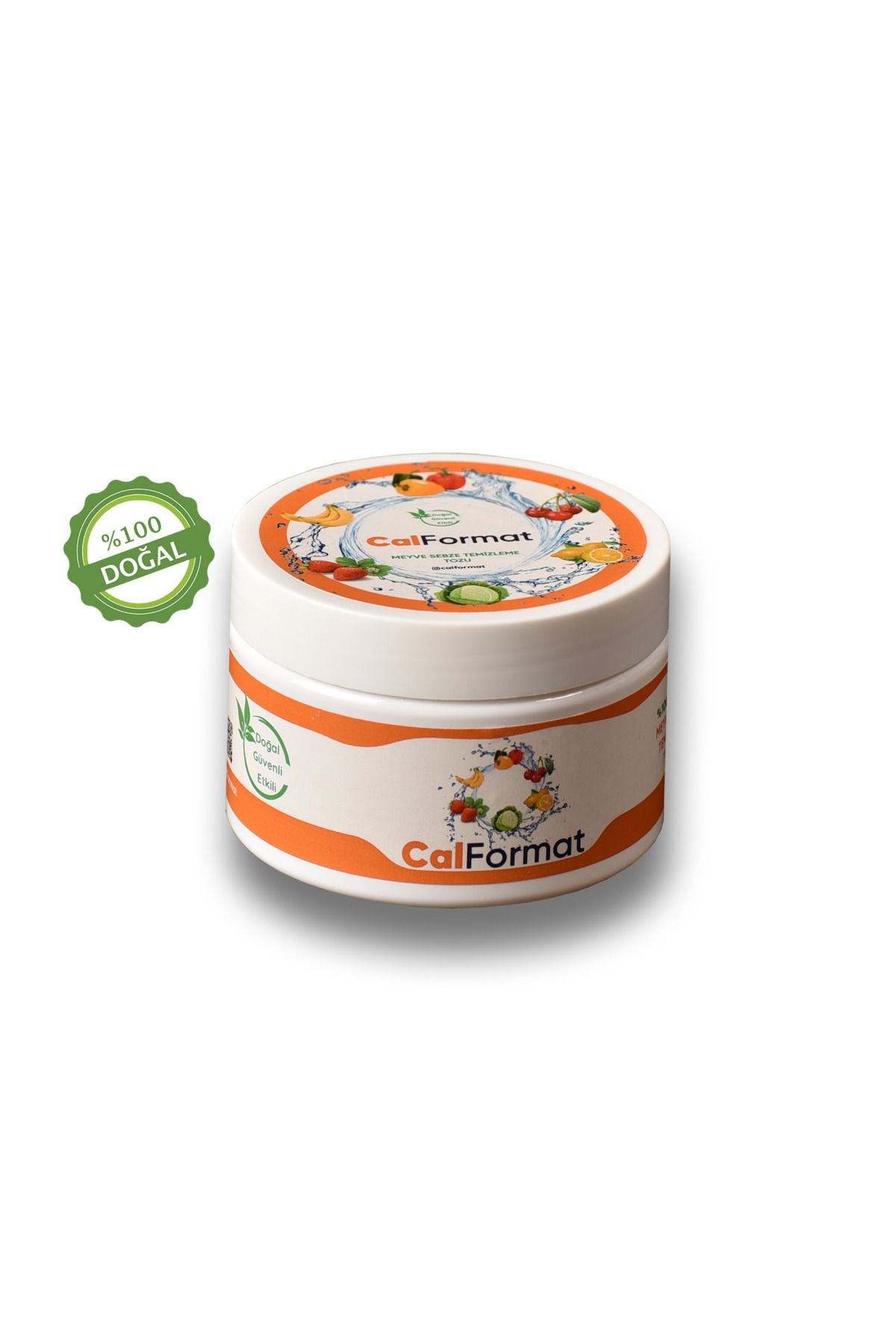 Calformat Pestisit Temizleme Tozu, Meyve Sebze Temizleyici, 250 gr Pestisit Arındırıcı,