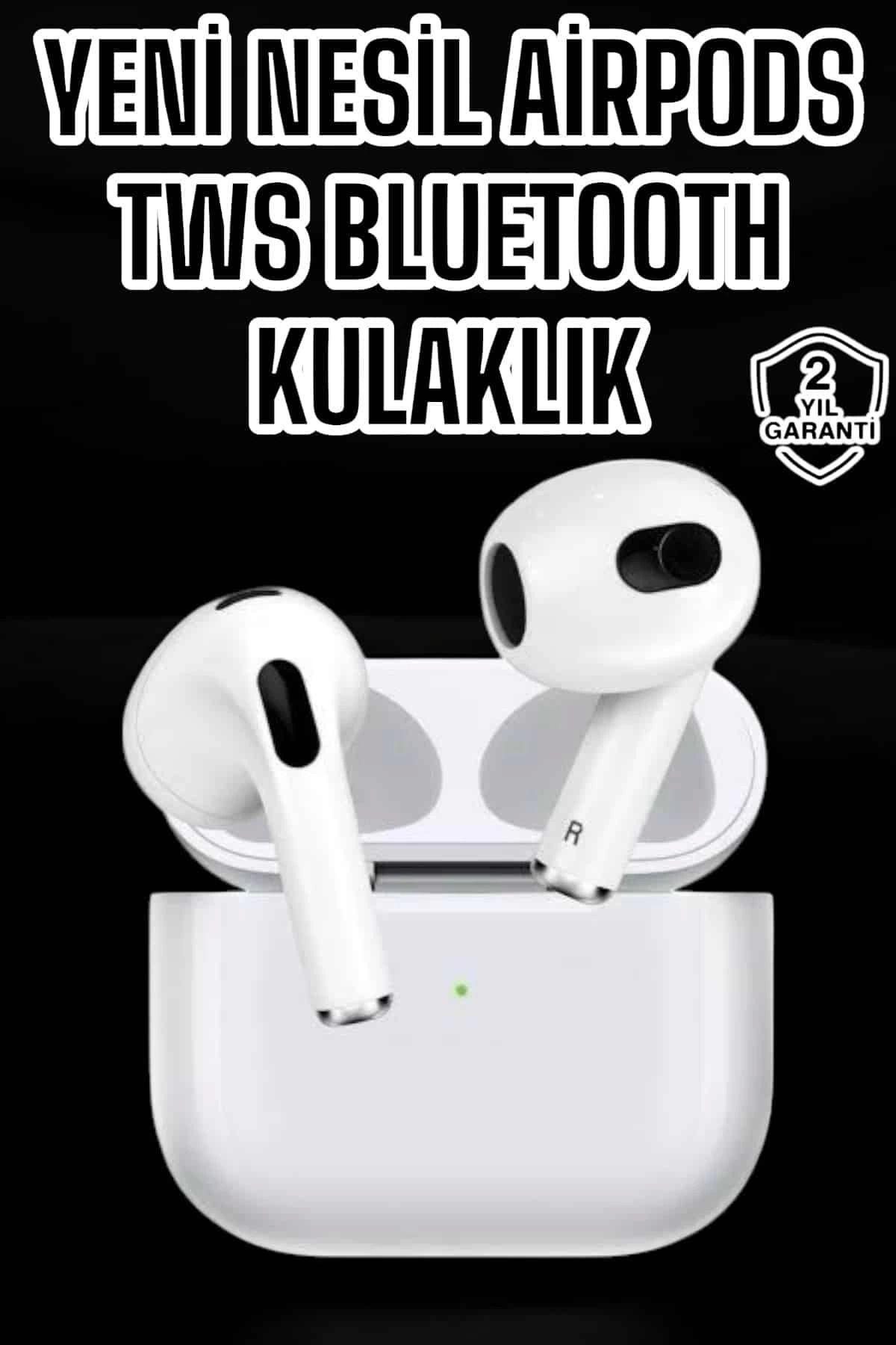 Heez 3.Nesil TWS Bluetooth Kulaklık Mikrofonlu ANC Özelliği Dokunmatik Kontrol