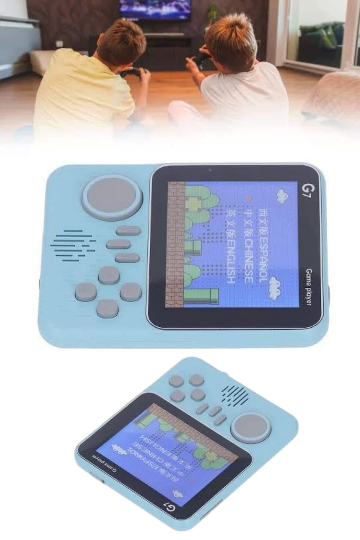 esplendor 666 Oyunlu Retro El Konsolu Atari 3.5 İnç Taşınabilir Oyun Konsolu fotoğrafı 3 (önizleme)