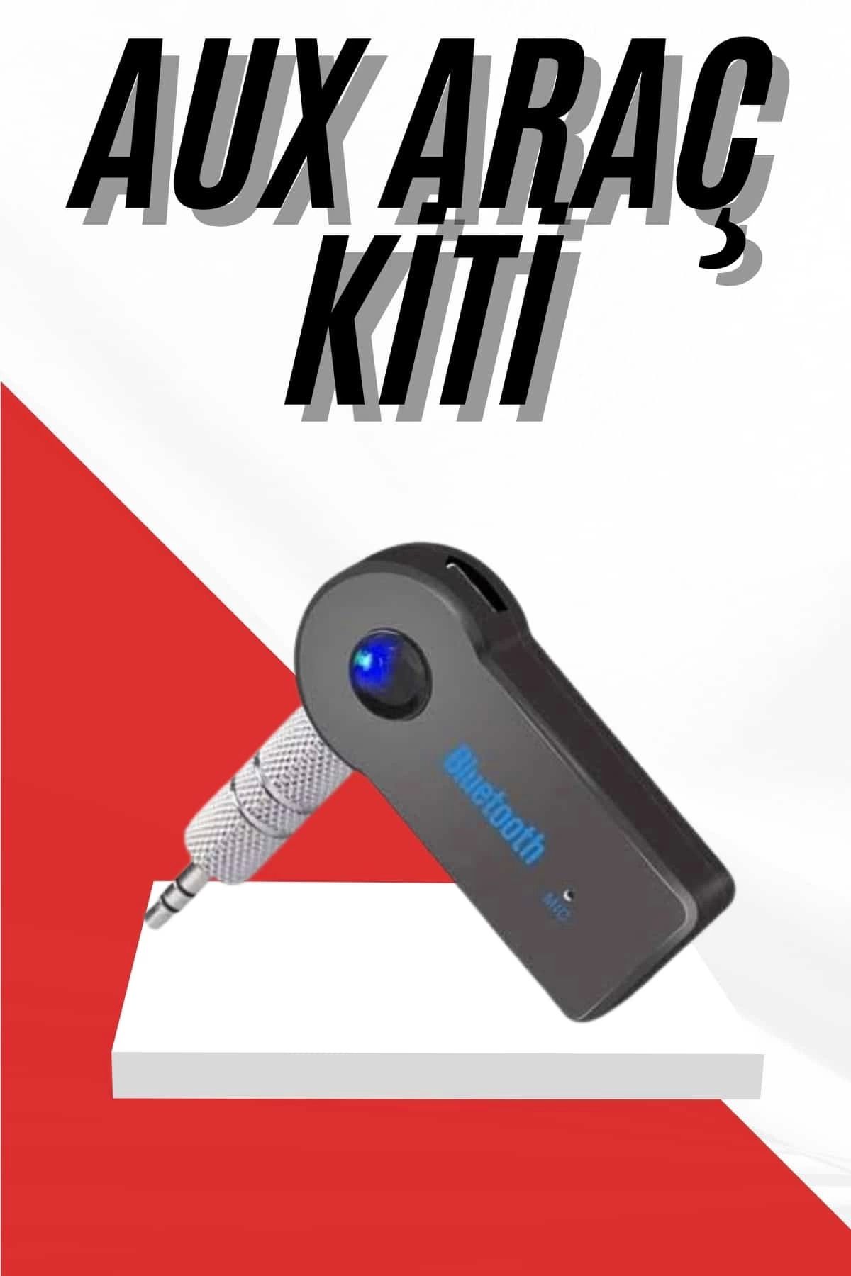 MT29 GİYİM Tüm Cihazlara Uyumlu Bluetooth Aux Araç Kiti Siyah