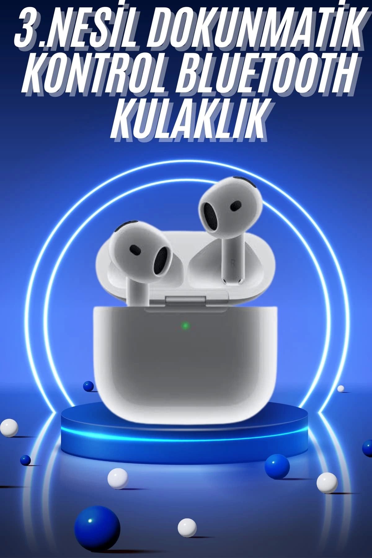 MELFSHOP Yeni Nesil Kulak İçi Bluetooth Kulaklık Kablosuz Sesli Asistan