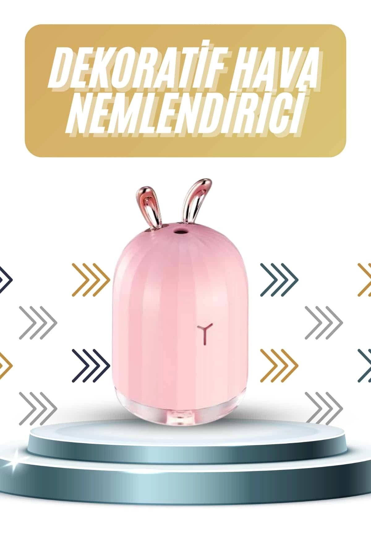 ÖYKÜ VE YİĞİT Led Işıklı Hava Nemlendirici Buhar Makinesi Dekoratif Aromaterapi