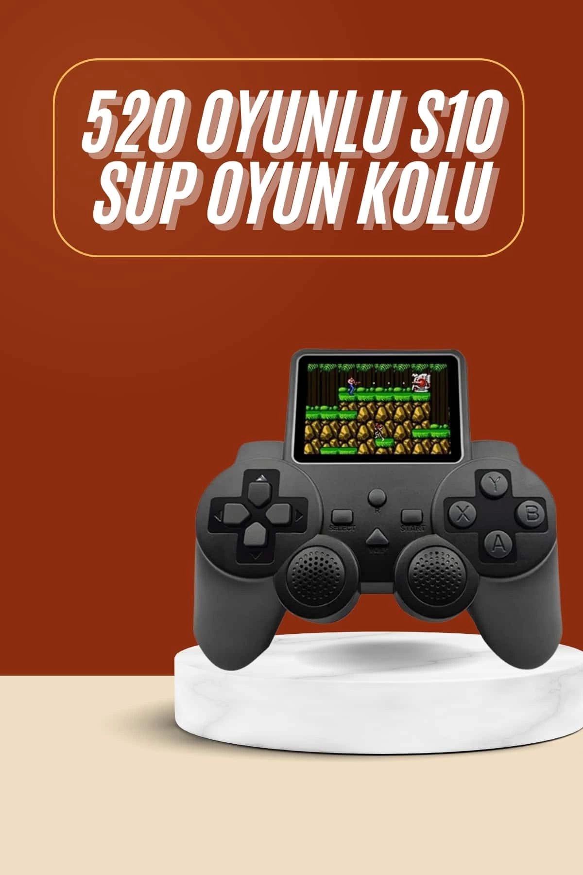 hayalimsah Yeni Nesil Mini Atari 520 Retro Oyunlu S10 El Atarisi Video Oyun Konsolu