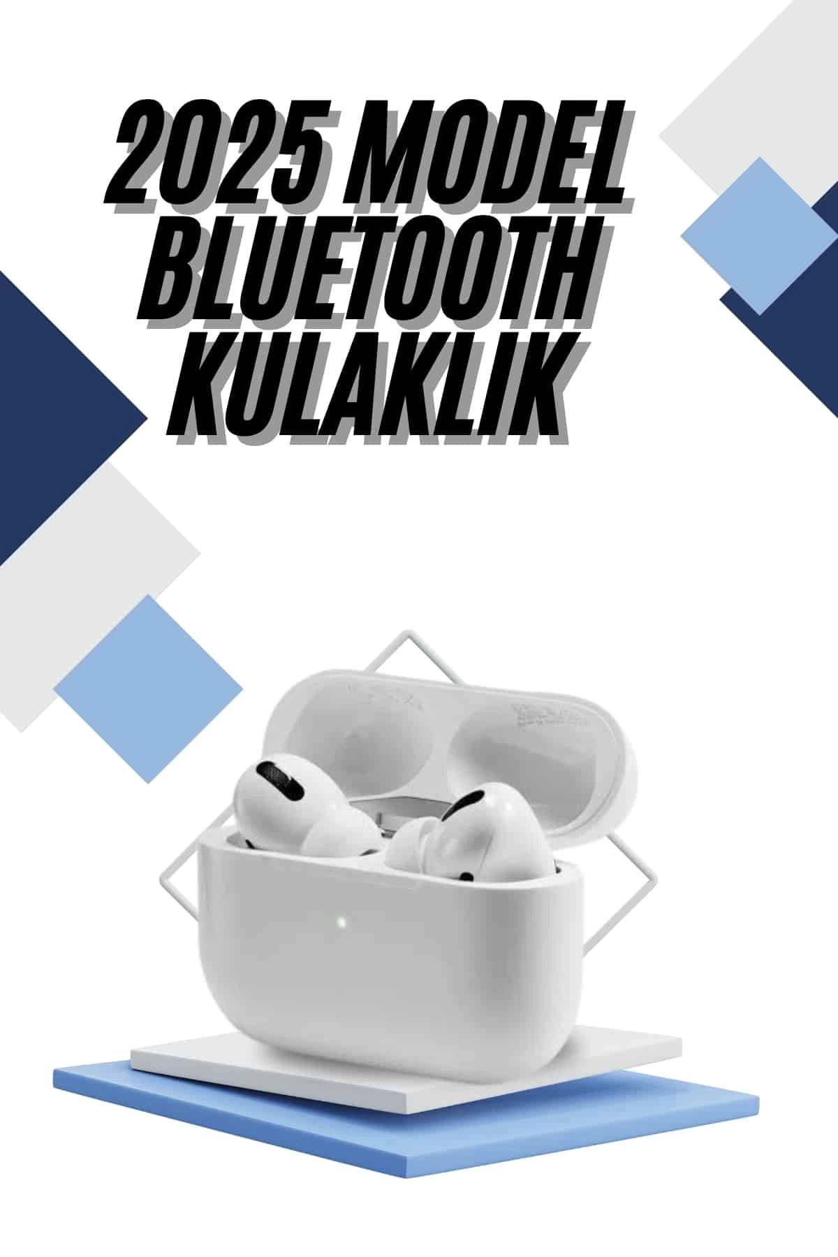 MELFSHOP Bluetooth Kulaklık Kulak İçi Silikonlu Stereo Yüksek Ses Kaliteli Dokunmatik