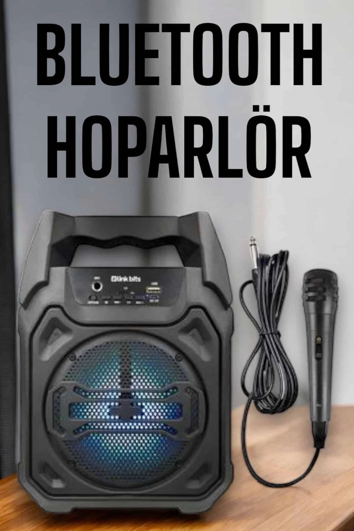 hayalimsah Güçlü ve Şarj Edilebilir Bluetooth Hoparlör 6.5 İnç