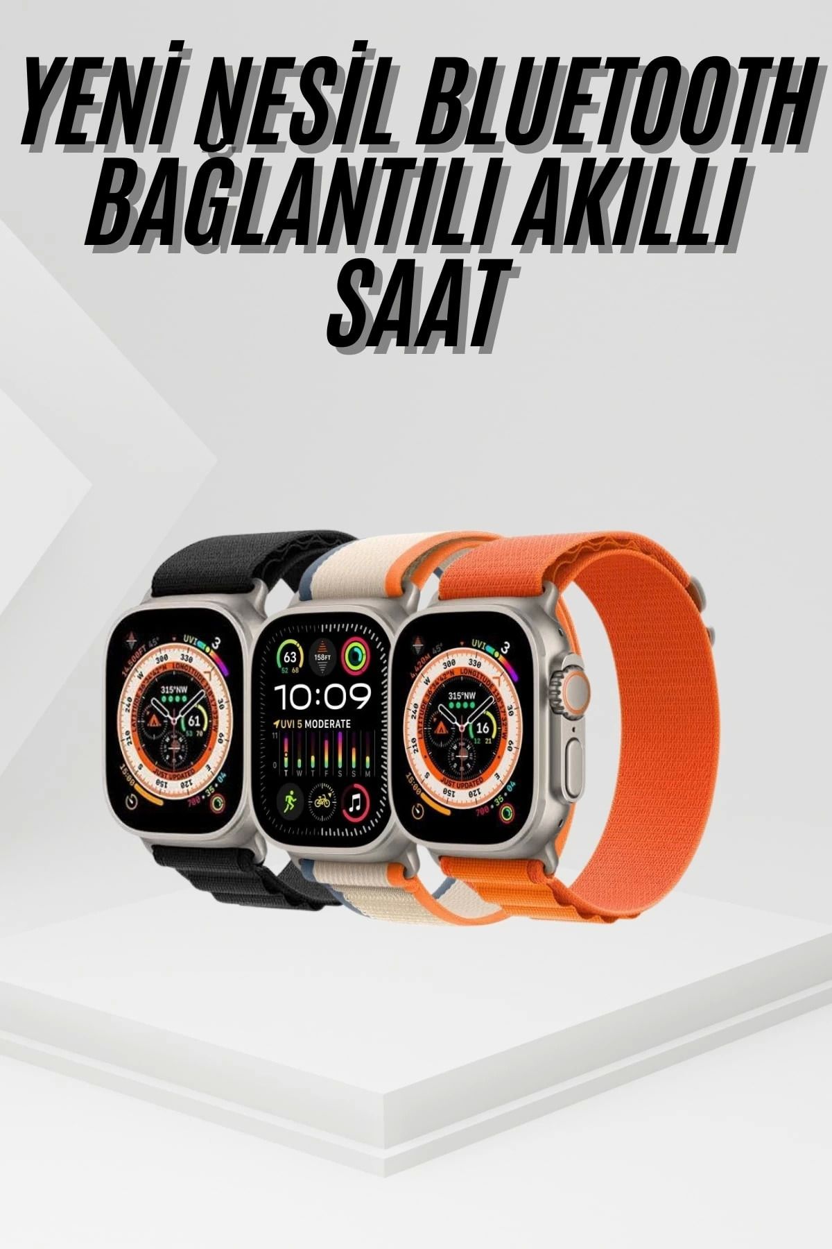 MELFSHOP 2025 Yeni Model Akıllı Saat Android ve İOS Uyumlu Çağrı Cevaplama