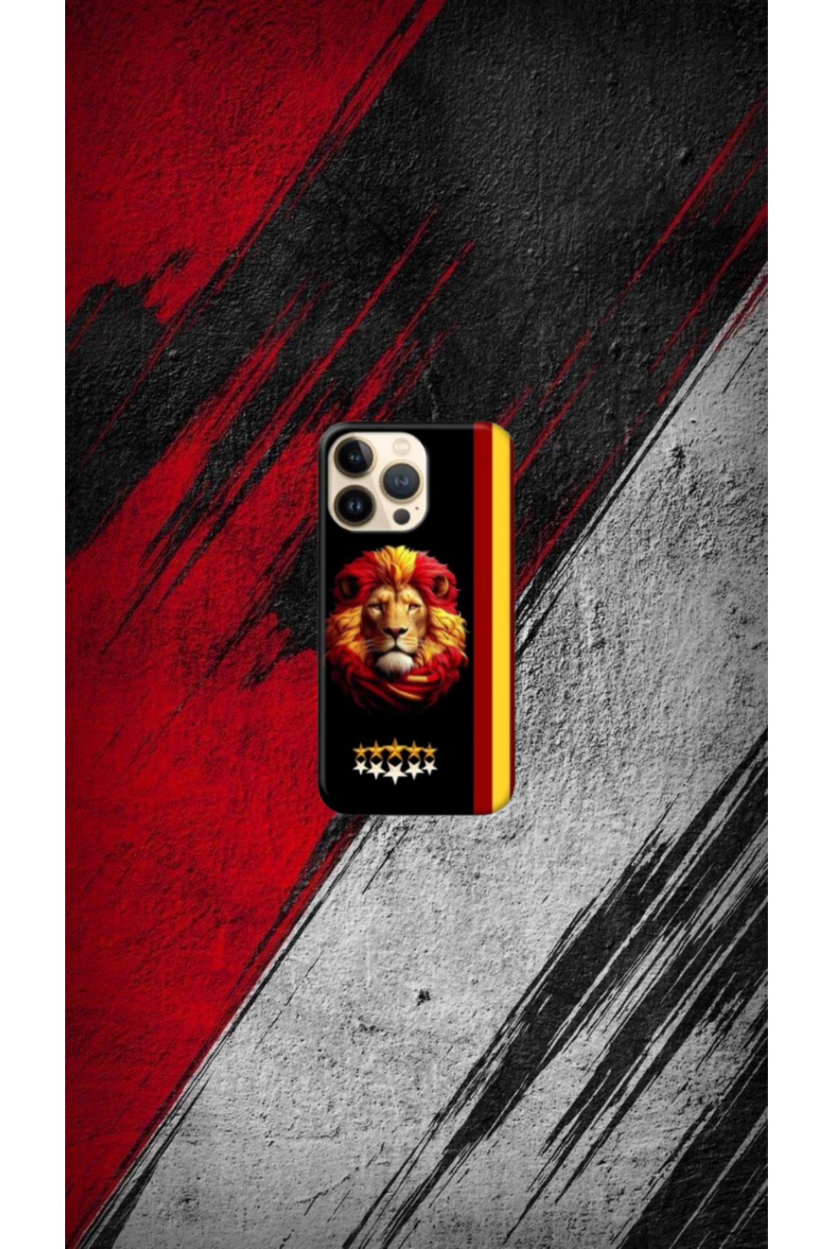 cover shopp Aslan Desenli Kılıf Tasarımı-3 IP 14 Pro Max