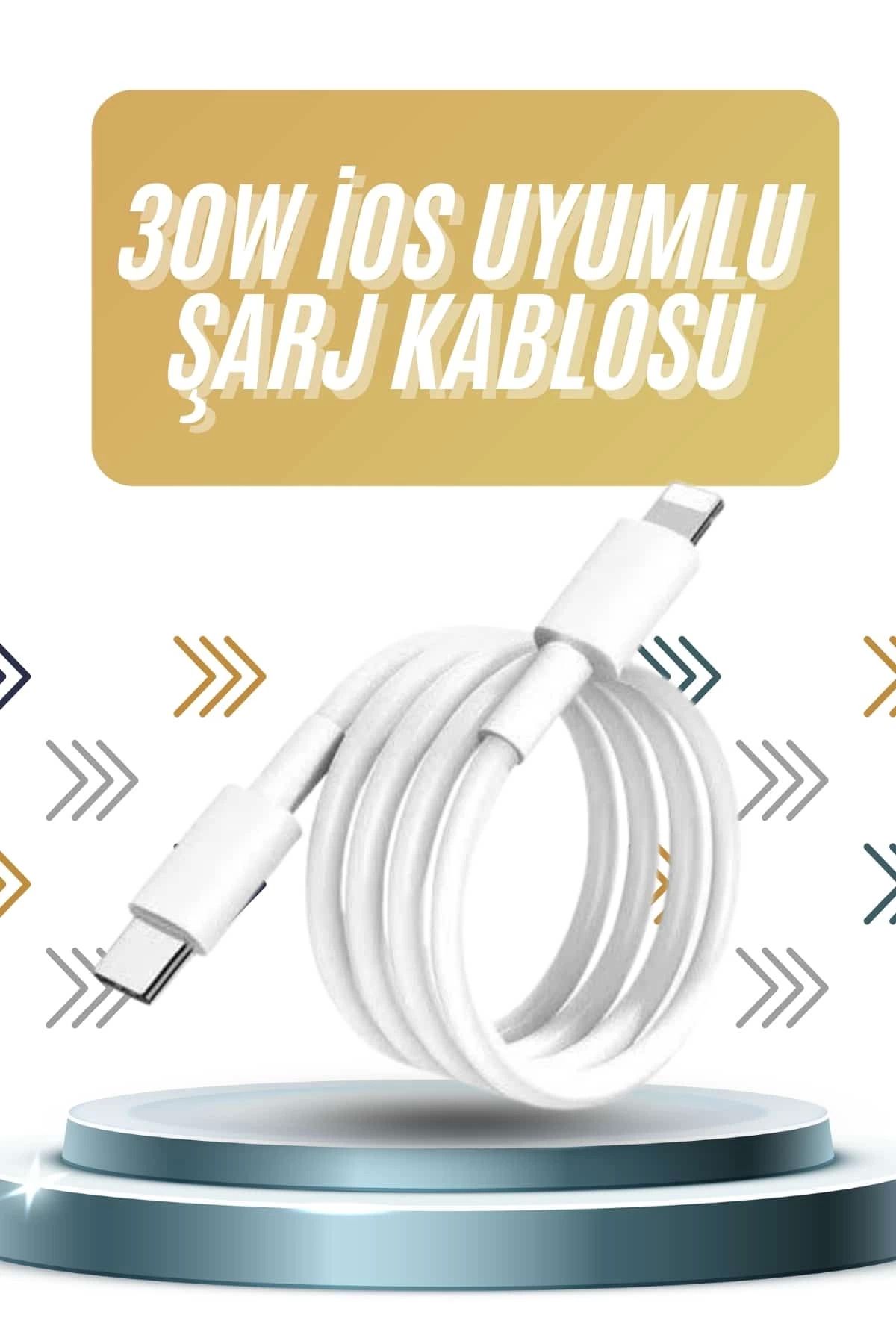 Heez IOS Tüm Serilerle Uyumlu 30W Hızlı Şarj Aleti 11 12 13 14/Pro Max Mini Plus