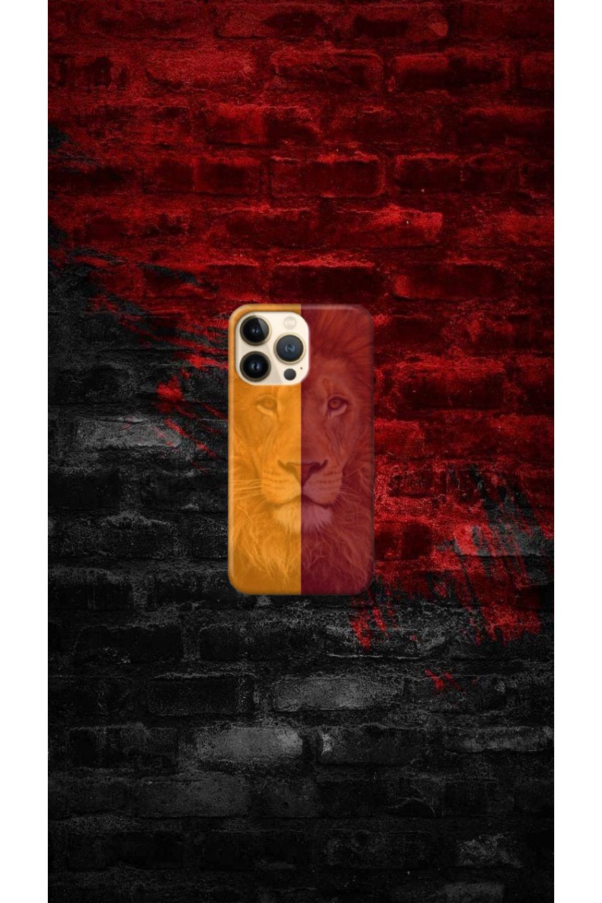 cover shopp Aslan Desenli Kılıf Tasarımı-4 IP 15 Pro