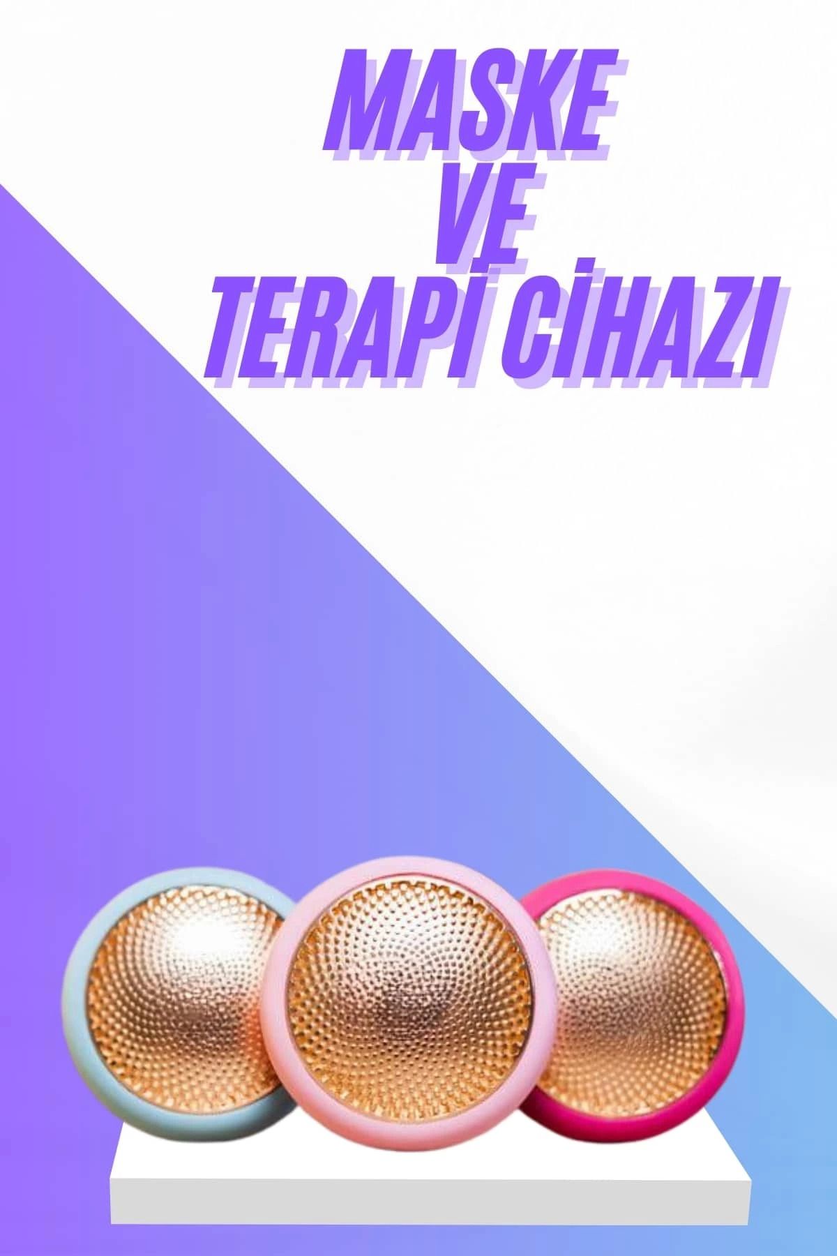 MELFSHOP Mini Akıllı Maske Terapi Cihazı Cilt Bakım Led Işık Terapi Cihazı