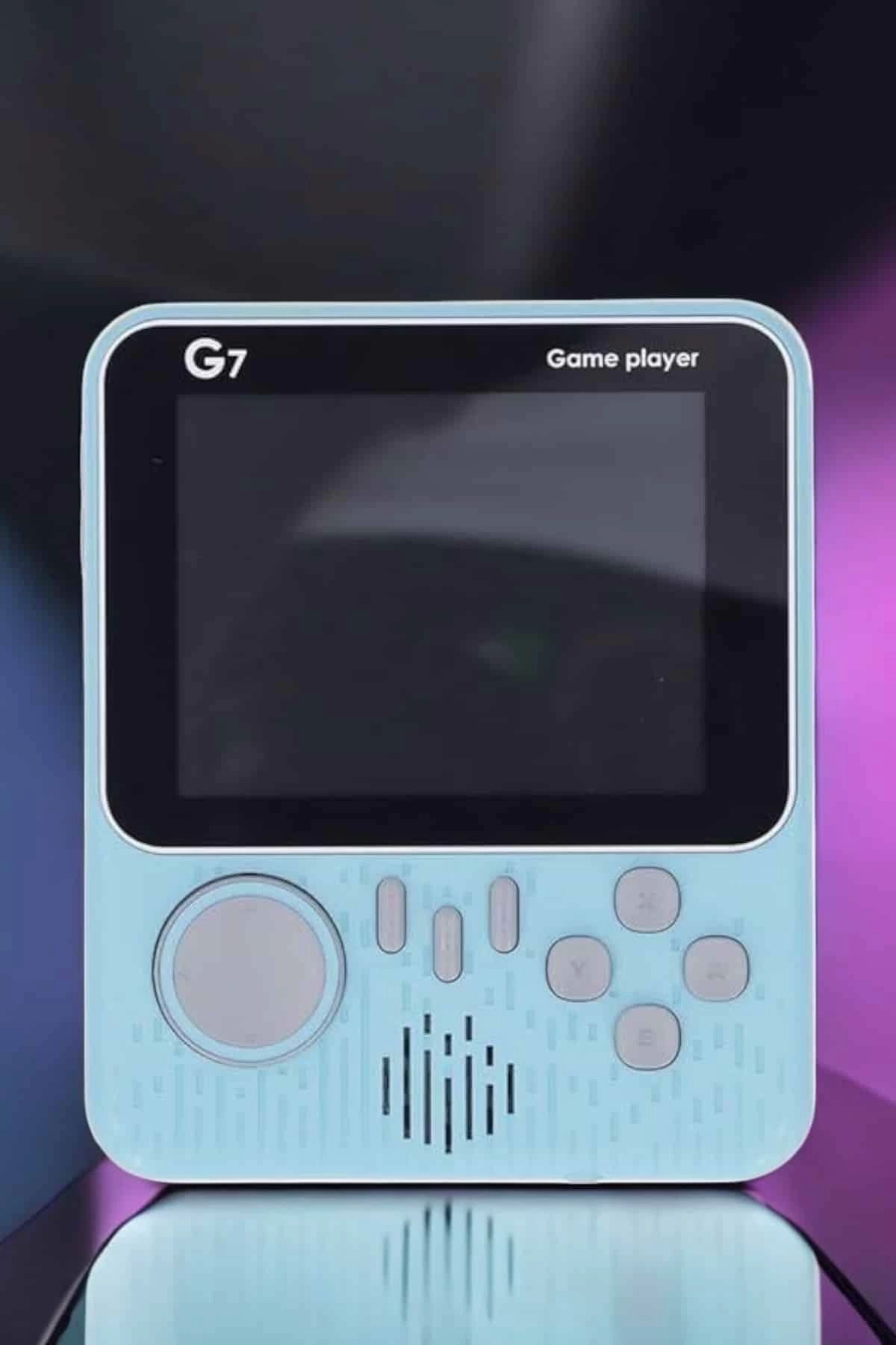 ÖYKÜ VE YİĞİT El Atarisi 3.5 inç Ekran Çift Konsol 666 Adet Retro Oyun Gamepad