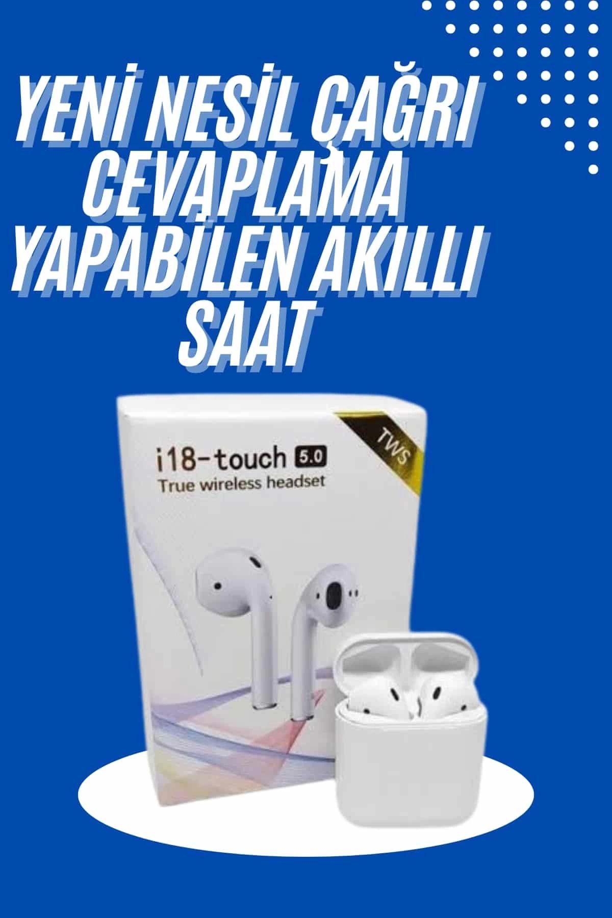 Heez Yeni Nesil Çift Mikrofonlu Dokunmatik Kablosuz Bluetooth Kulaklık