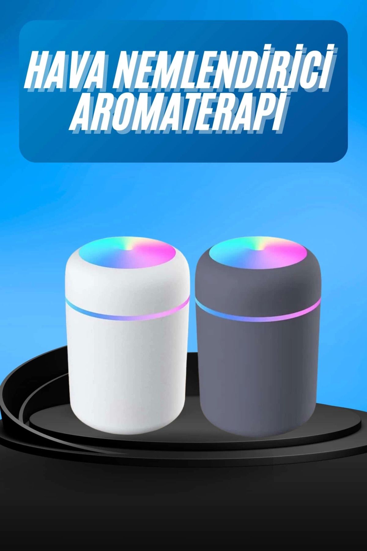 MT29 GİYİM Humidifier LED Işıklı Mini Ortam Oda Kokusu Aromaterapi Buhardanlık