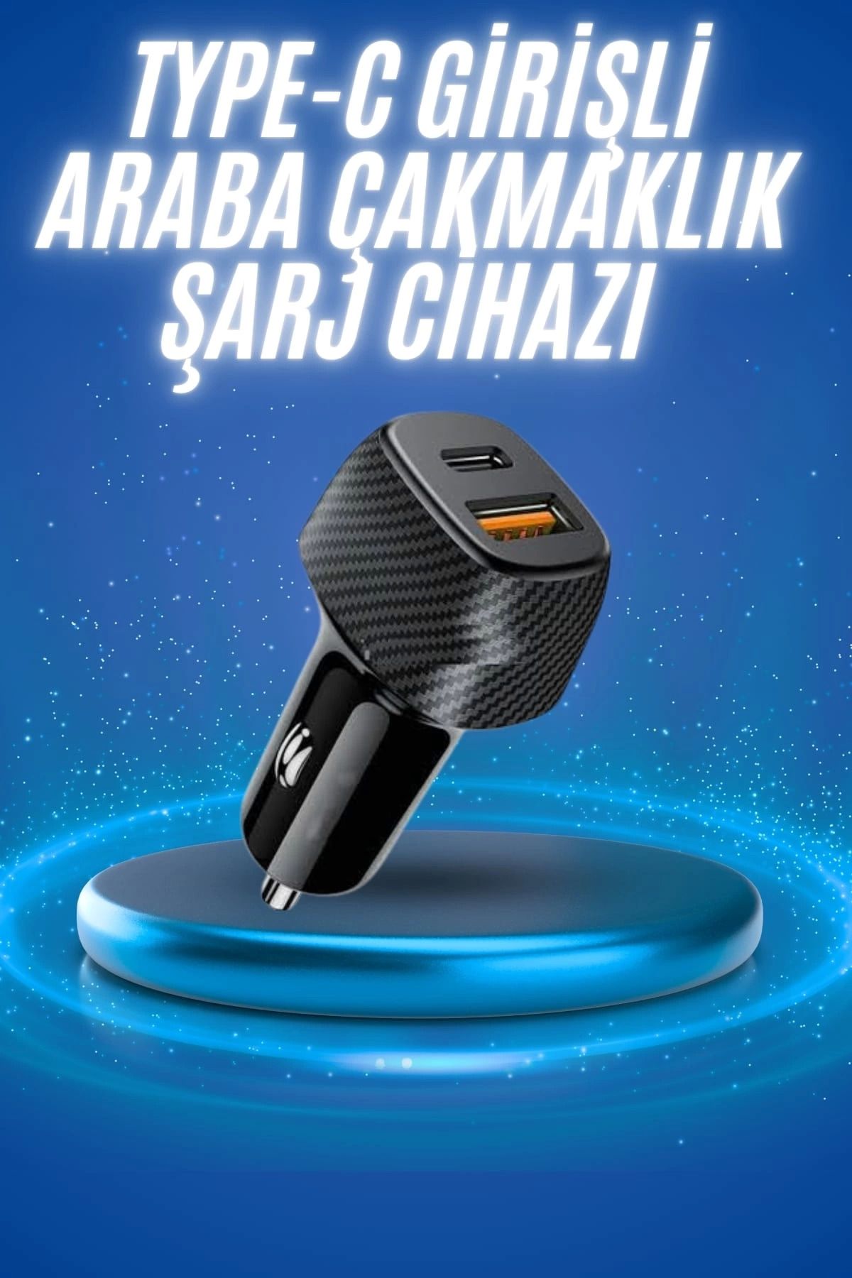 Heez 38W Oto Çakmaklık Araç Içi Şarj Cihazı Hızlı Şarj Uzun Ömürlü