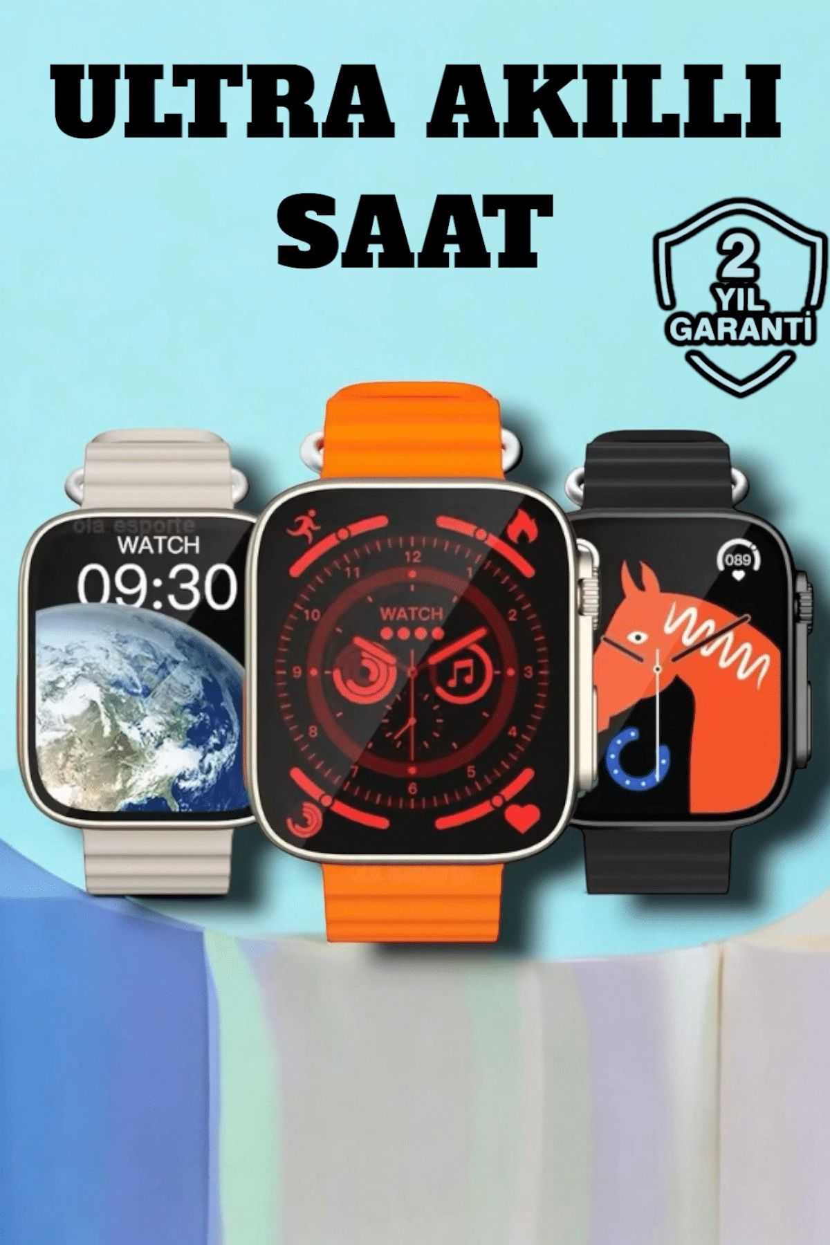 MELFSHOP Adımsayar, Uyku Takibi ve Spor Kalori Hesaplama Akıllı Saat