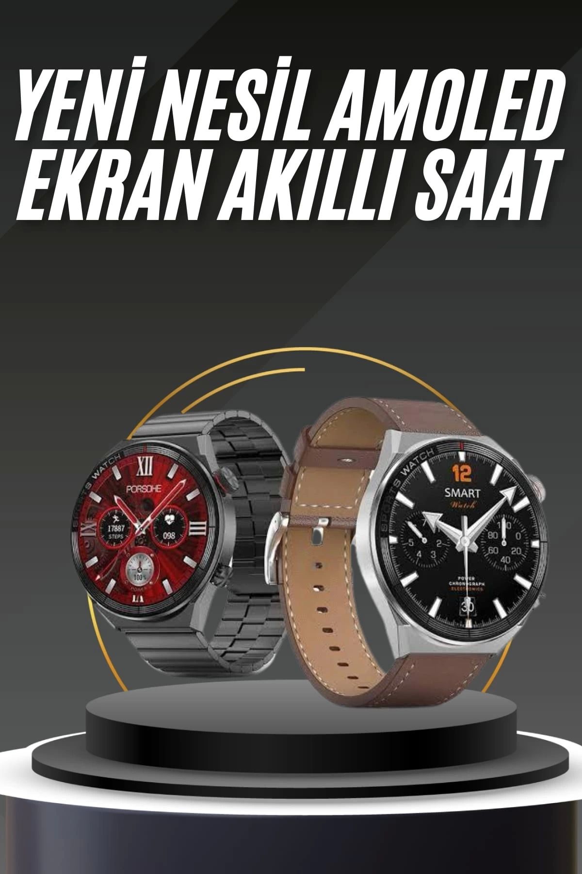 MELFSHOP Çağrı Cevaplama Sesli Asistan Çoklu Dil Desteği 5.0 Bluetooth Akıllı Saat