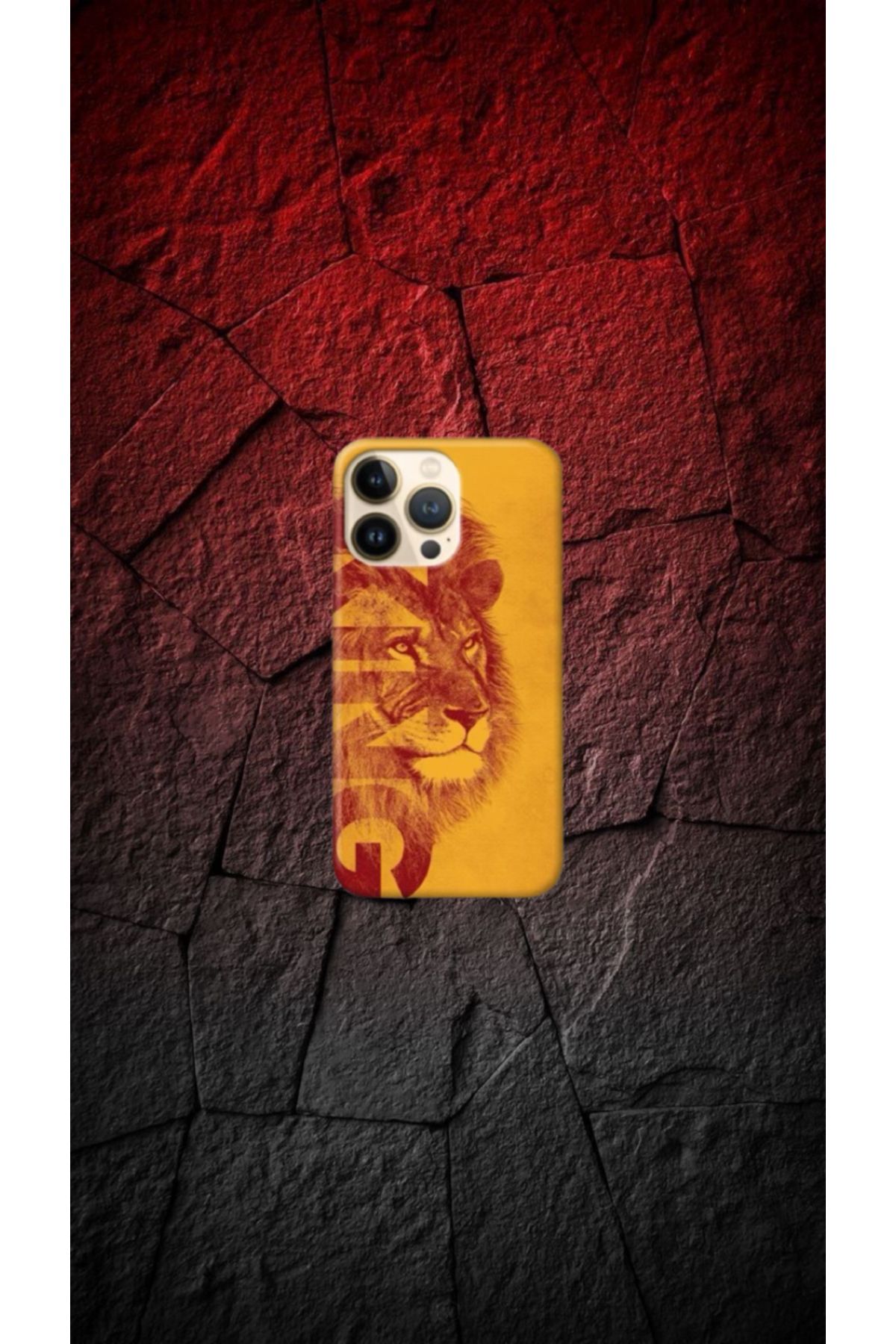 cover shopp Aslan Desenli Kılıf Tasarımı-2 IP 13 Pro Max