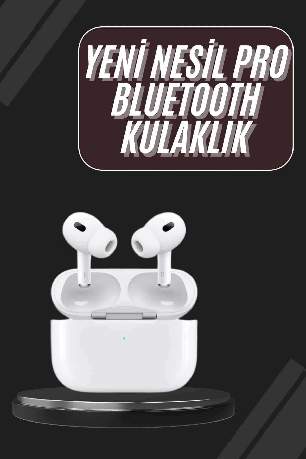 MELFSHOP Yeni Nesil Pro Bluetooth Kulaklık Android ve İOS Uyumlu Dokunmatik Kontrol