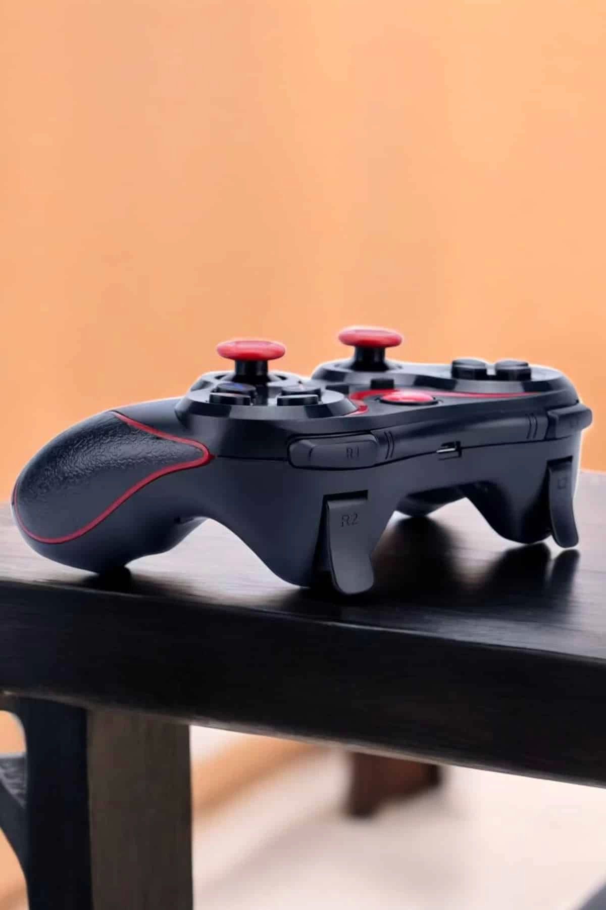 hayalimsah Android Uyumlu Gamepad X3 Game Stick Oyun Kolu Bluetooth Bağlantılı
