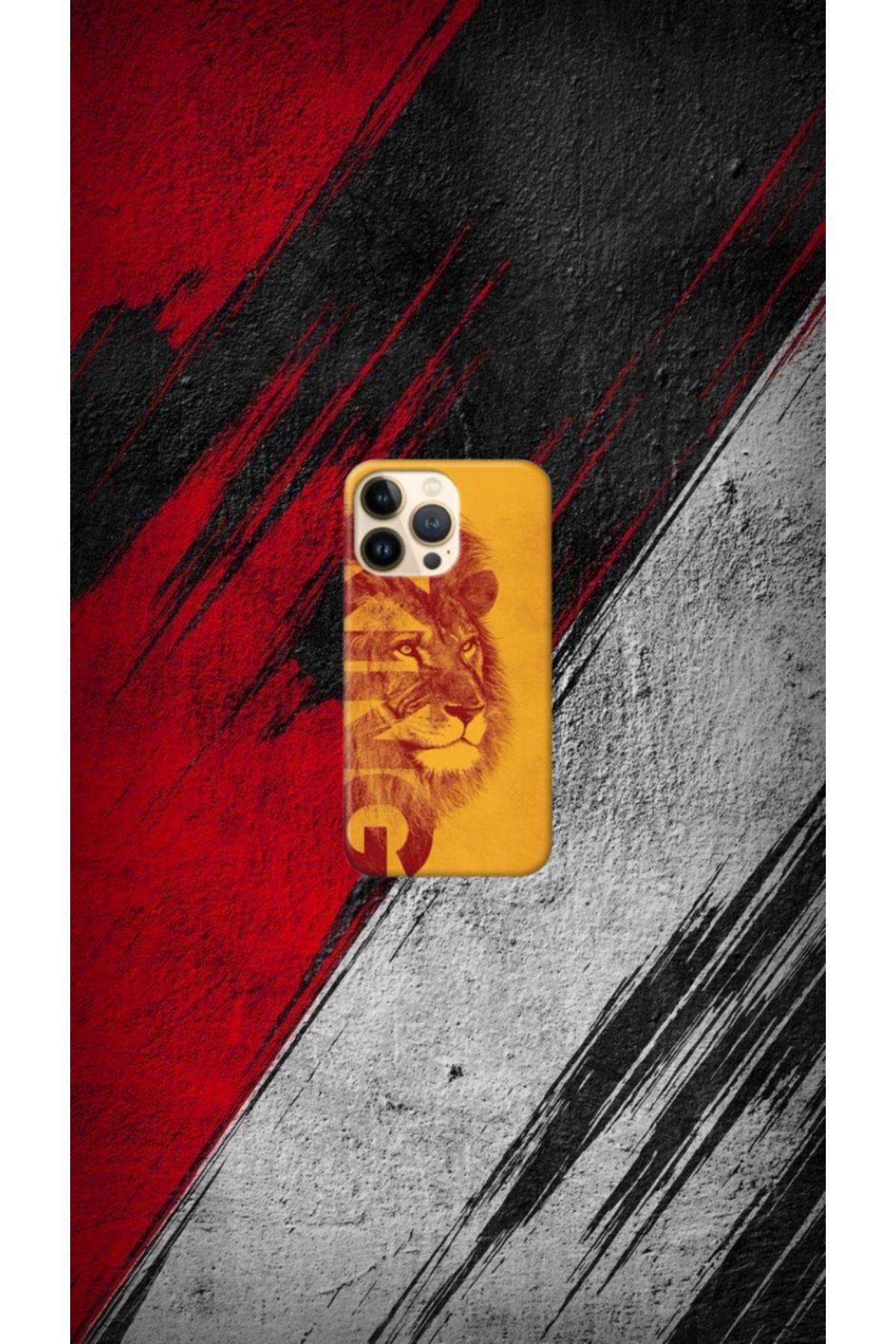 cover shopp Aslan Desenli Kılıf Tasarımı-4 IP 14 Pro Max