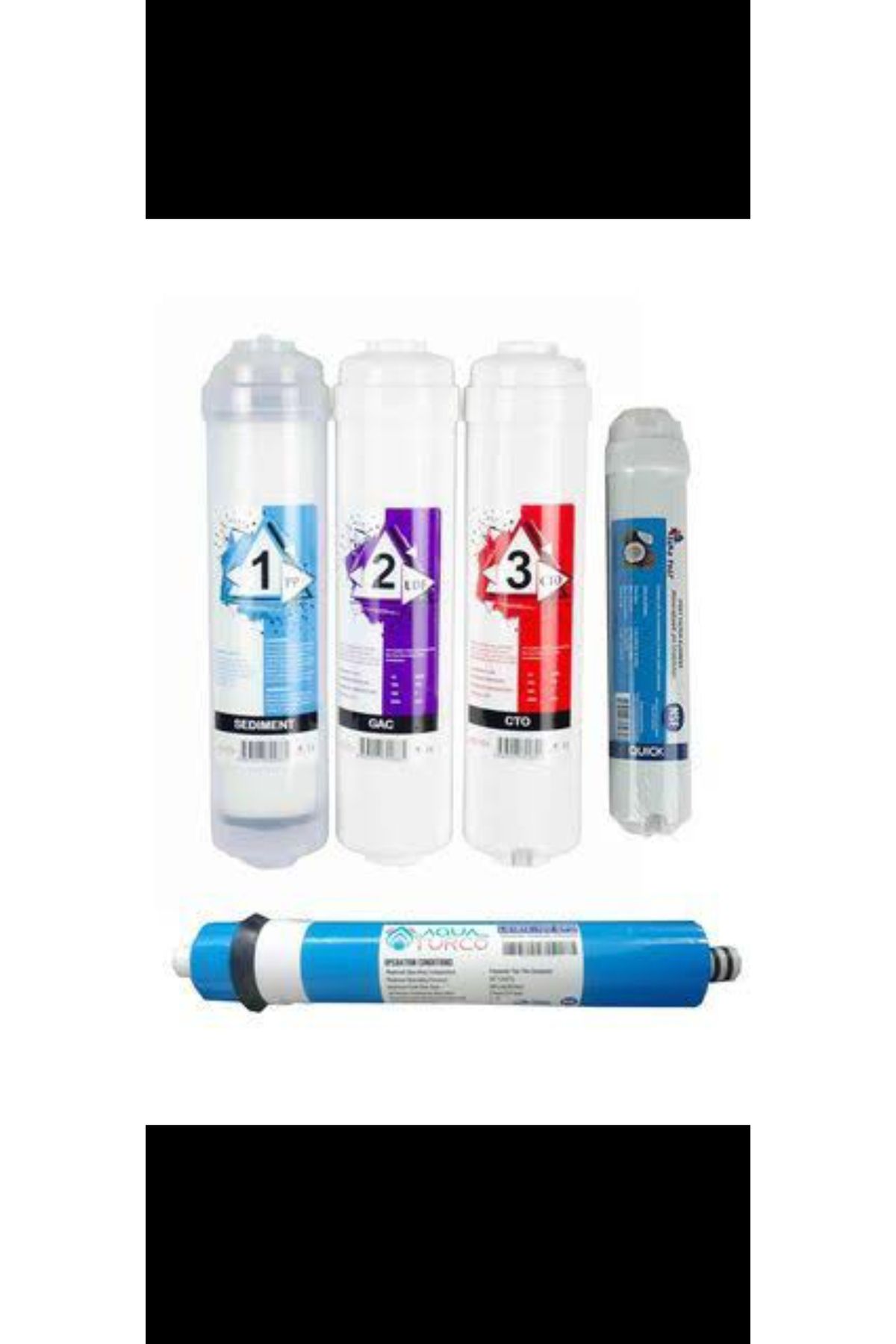 AQUA İTALY Aqua italy eco su aritma filtre seti