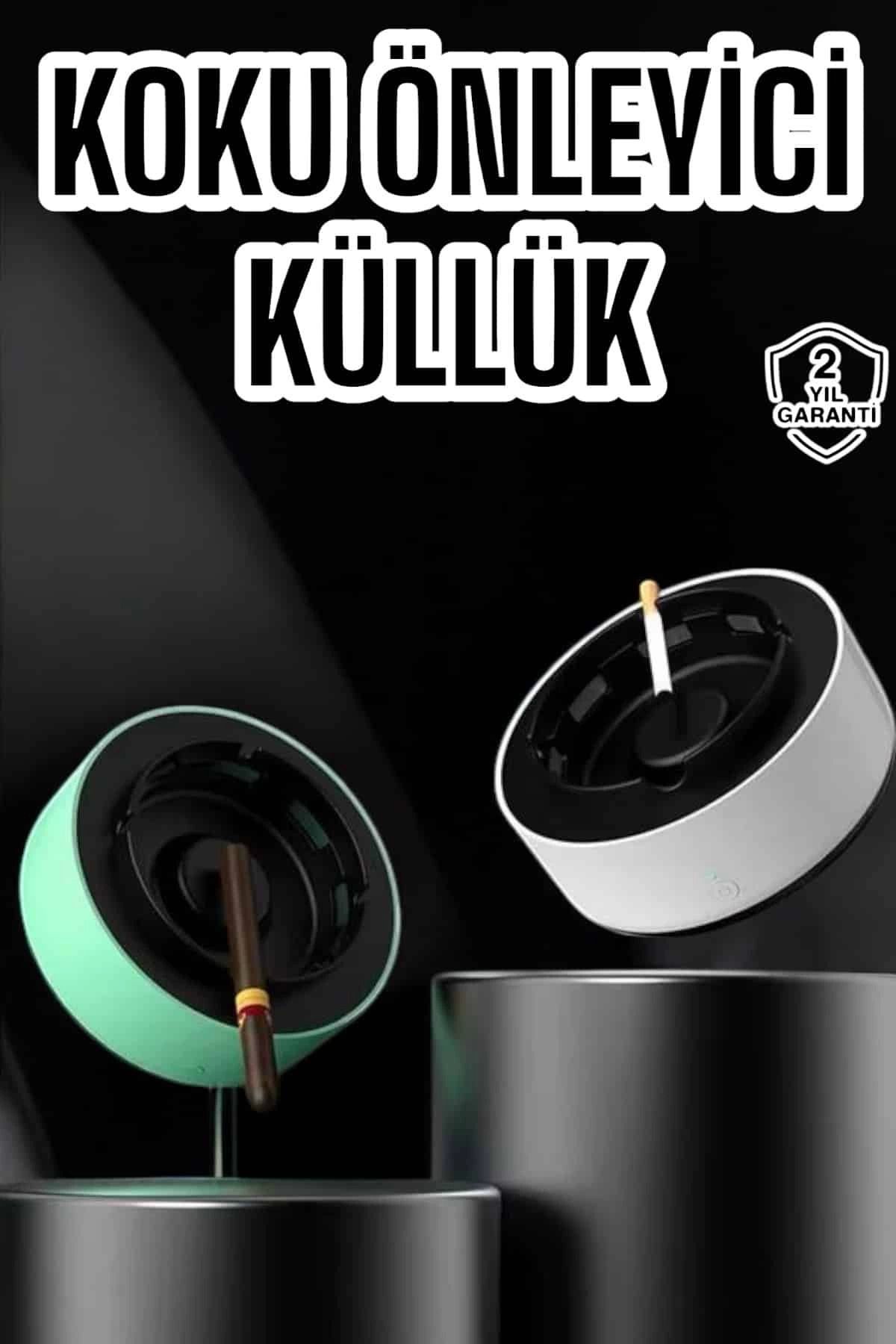 Heez Dumanı Içine Çeken Küllük Kokuyu Hapseden Küllük Akıllı Kokusuz Küllük