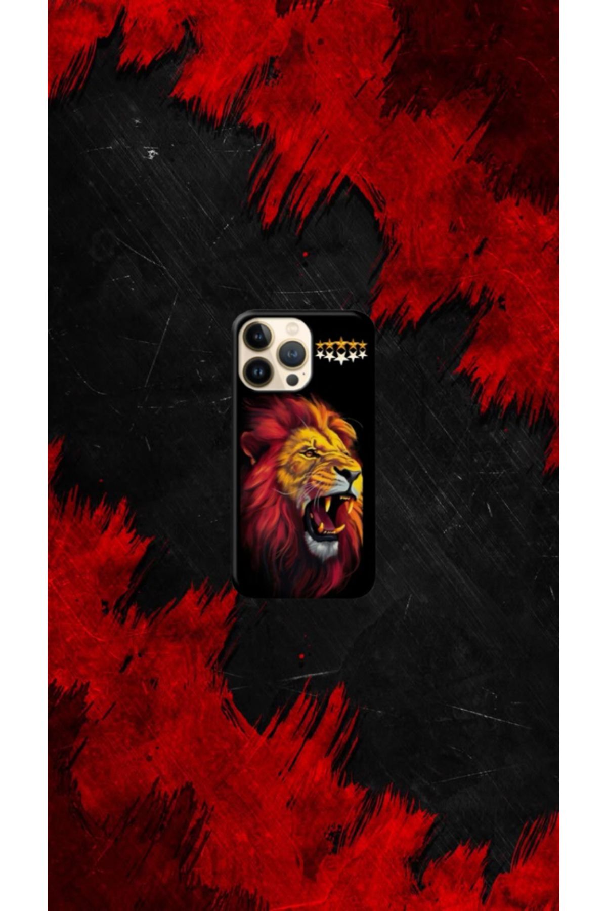 cover shopp Aslan Desenli Kılıf Tasarımı-2 IP 16 Pro